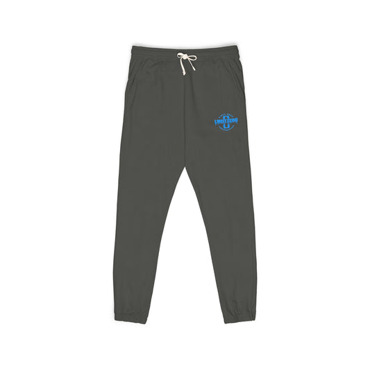 LimitZero Blue on Grey Unisex Fleece Sweatpants