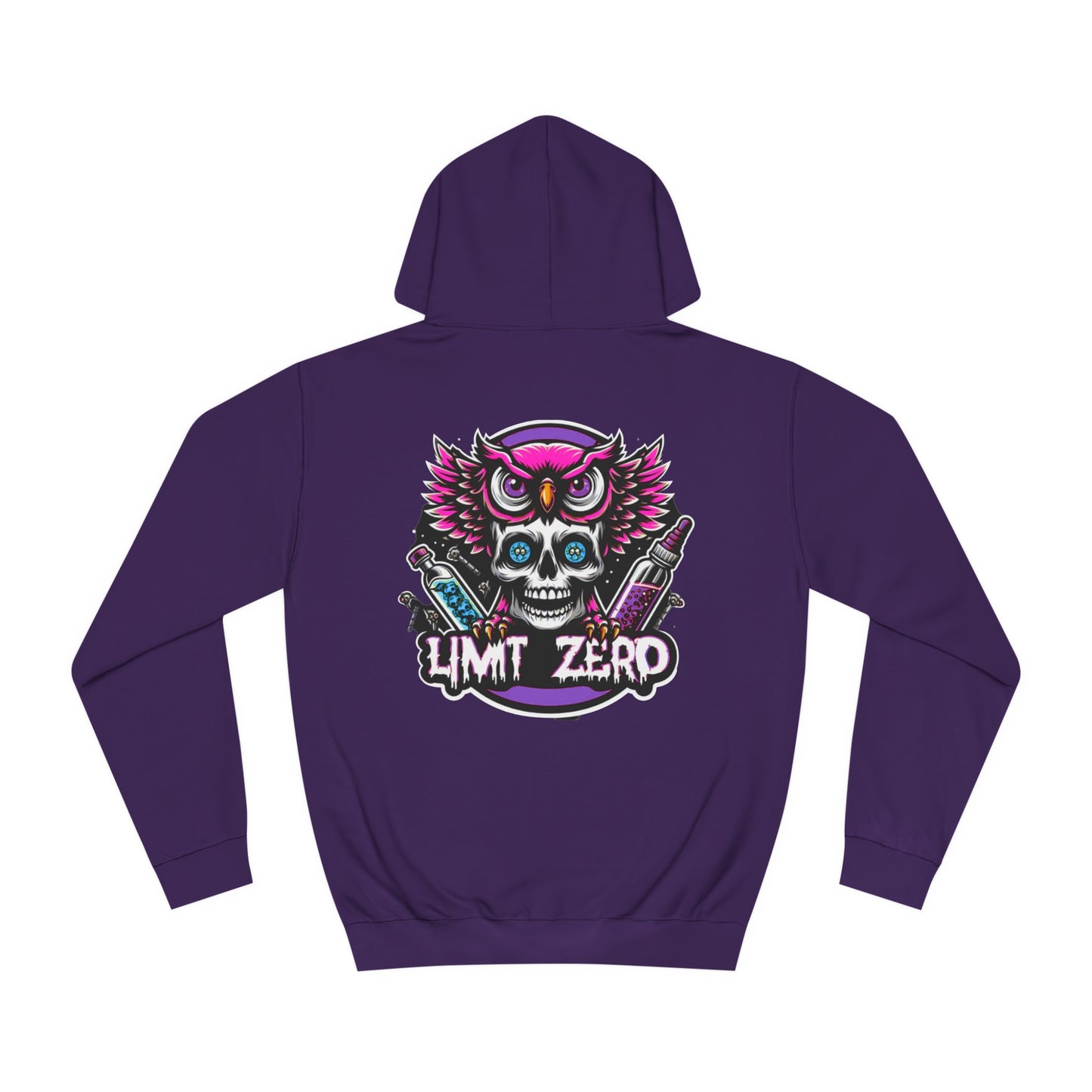 LimitZero Pink Owl Hoodie