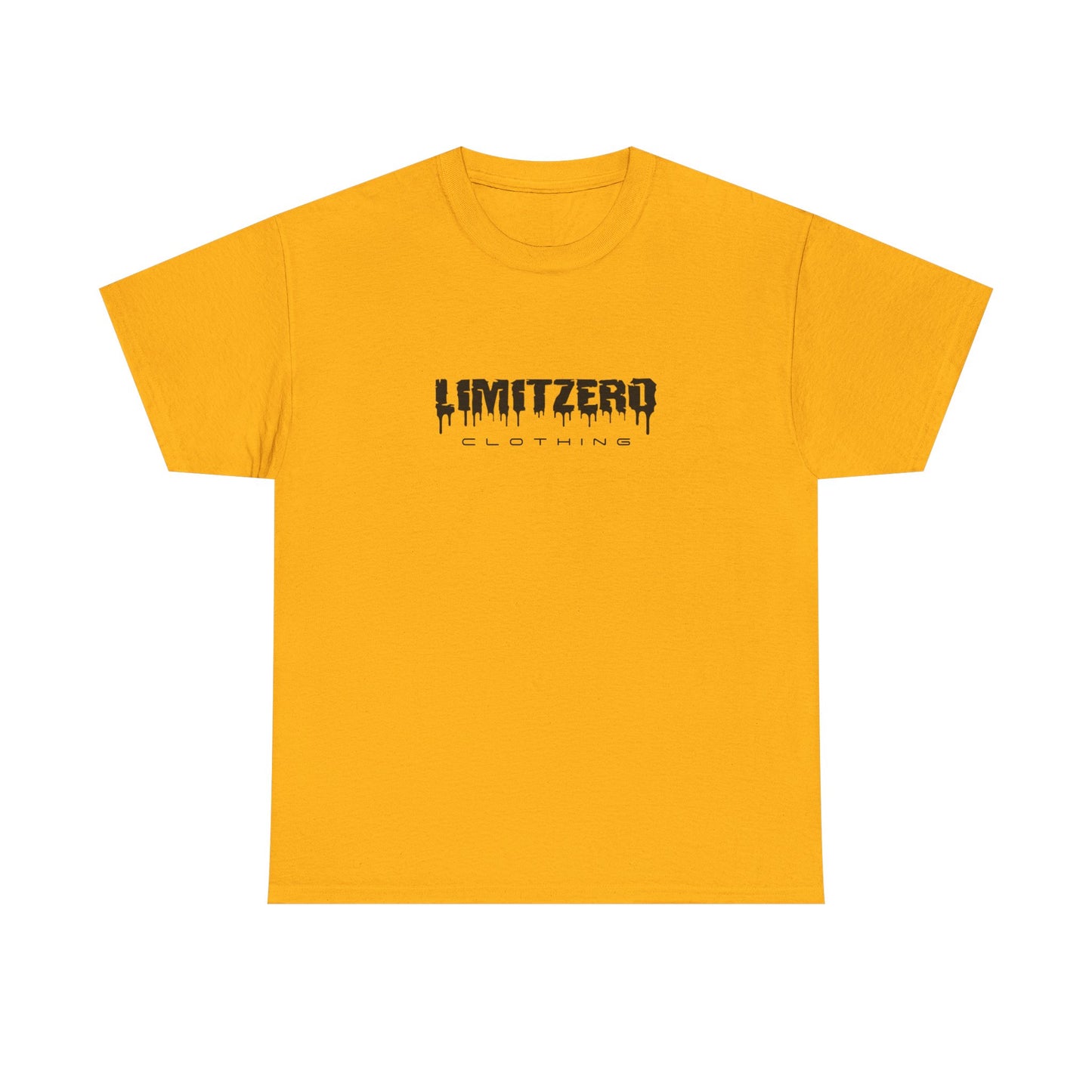 LimitZero New Era Drip Black Logo Heavy Cotton Unisex Tee