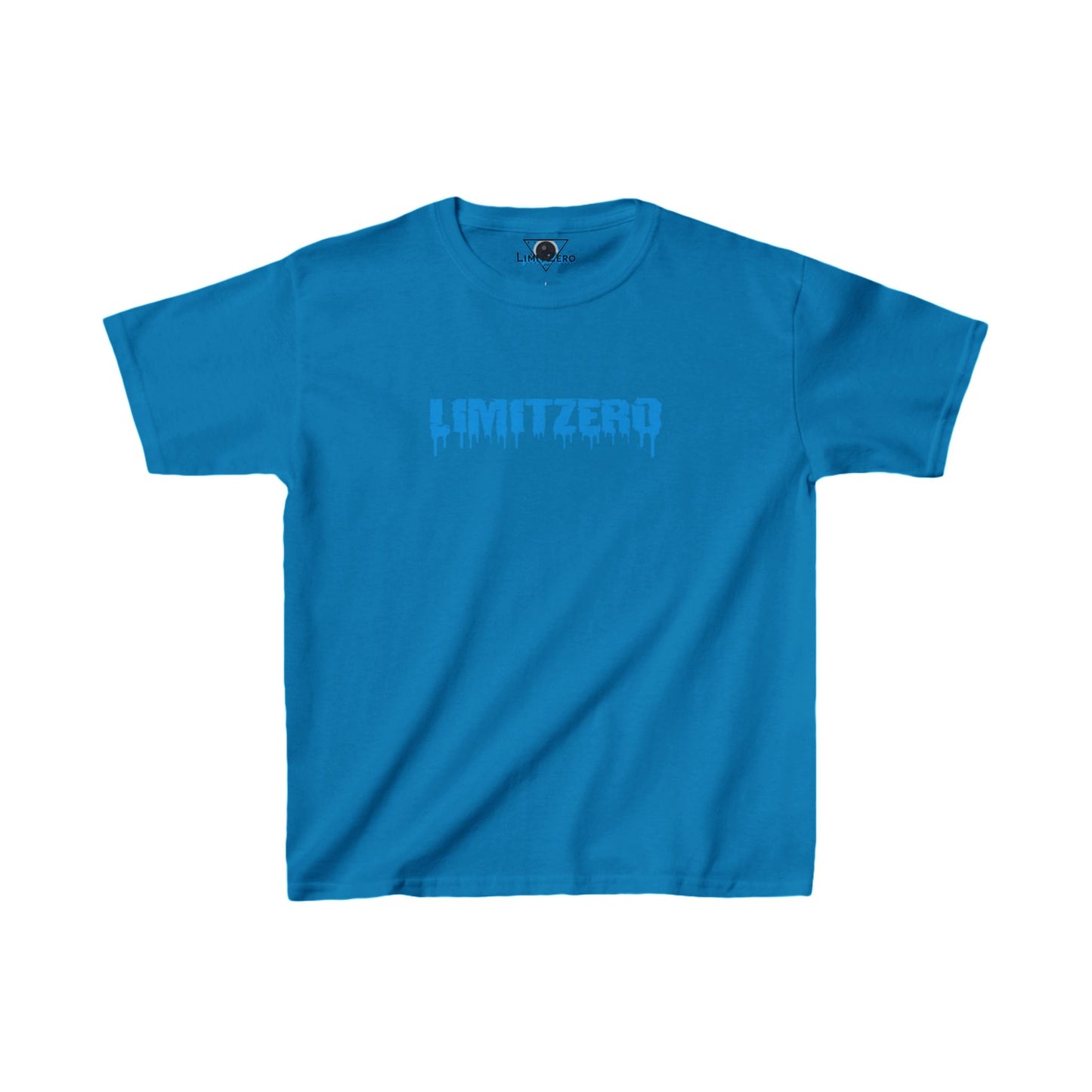 LimitZero Kids Heavy Cotton™ New Era Drip Blue Logo Tee