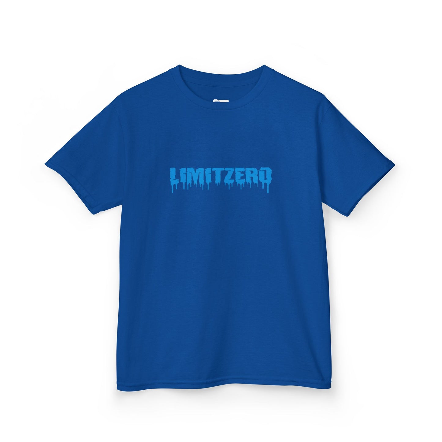 LimitZero Kids Heavy Cotton™ New Era Drip Blue Logo Tee (EU)