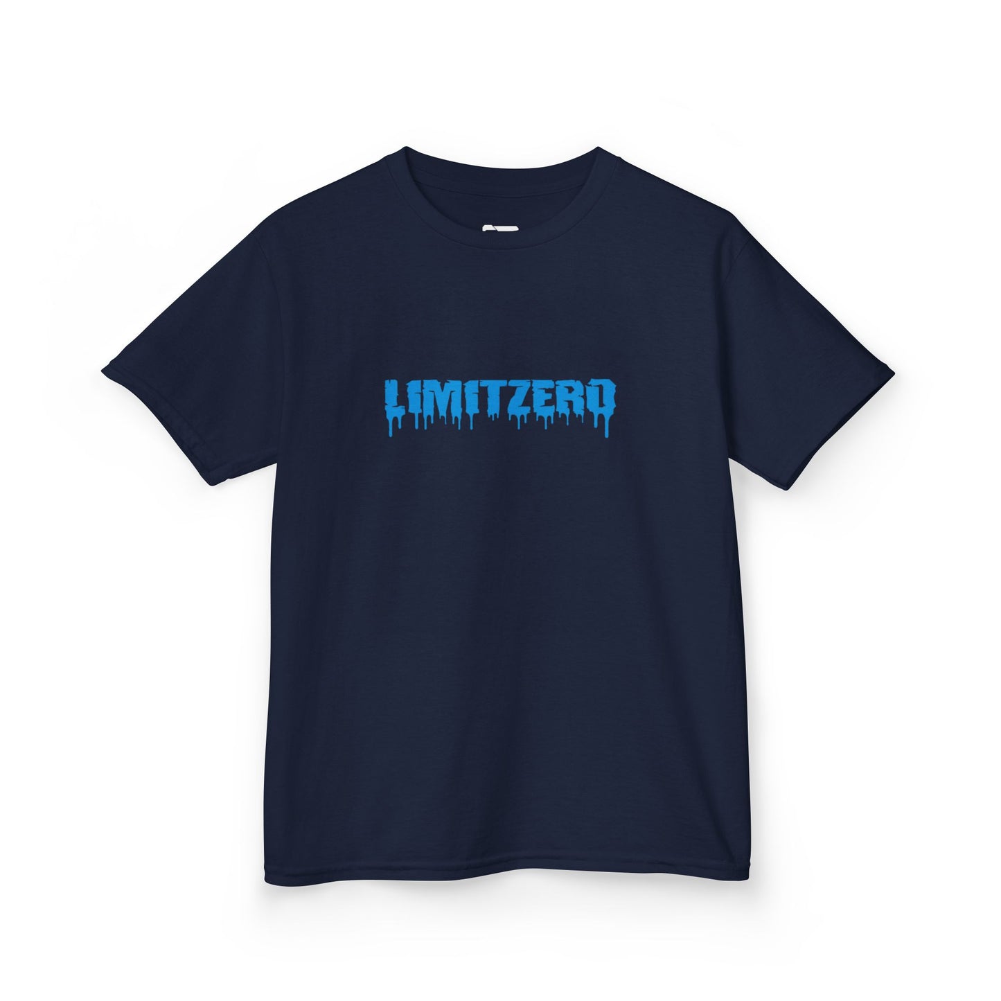 LimitZero Kids Heavy Cotton™ New Era Drip Blue Logo Tee (EU)