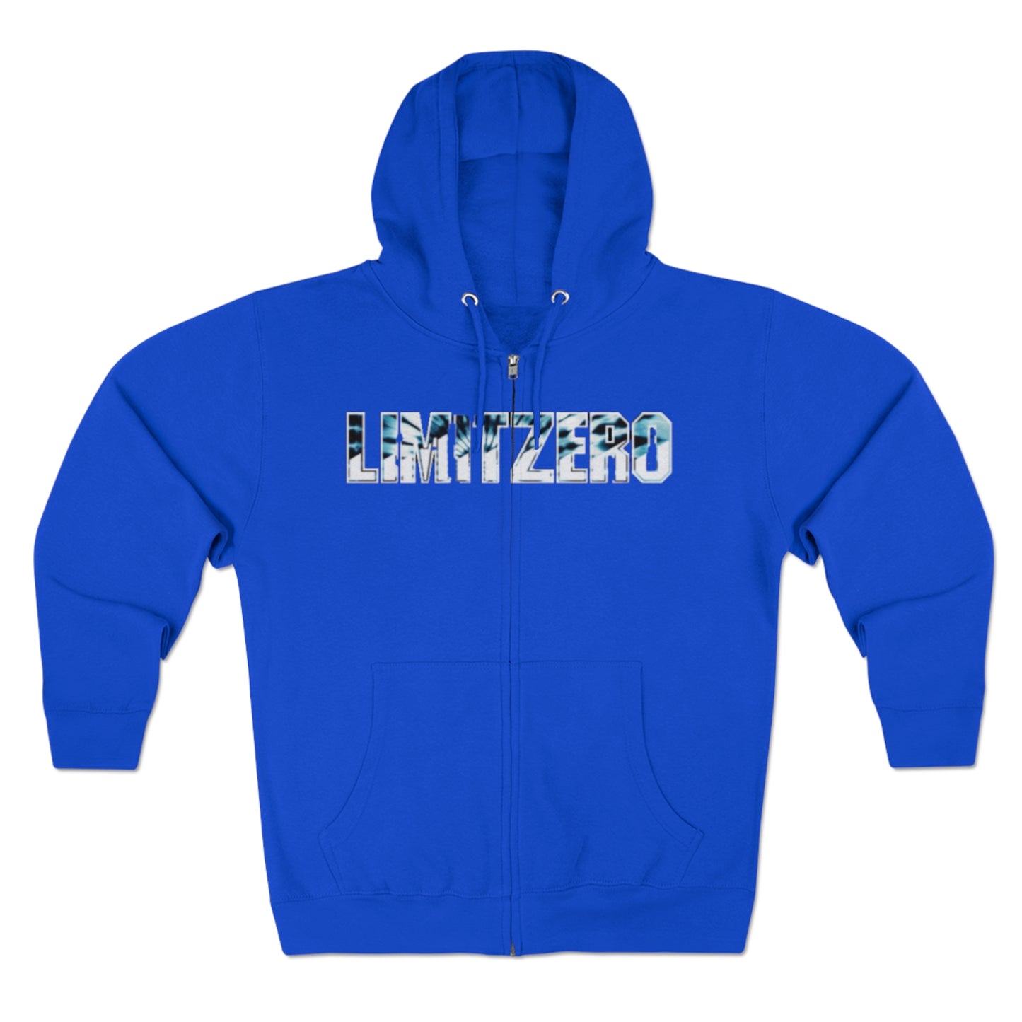 LimitZero TieDye Logo Unisex Zip Hoodie (DTG)