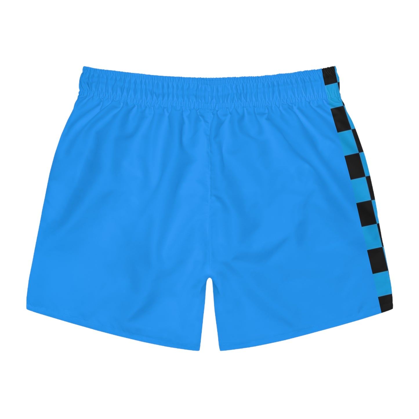 LimitZero checkered blue Surf Shorts V3