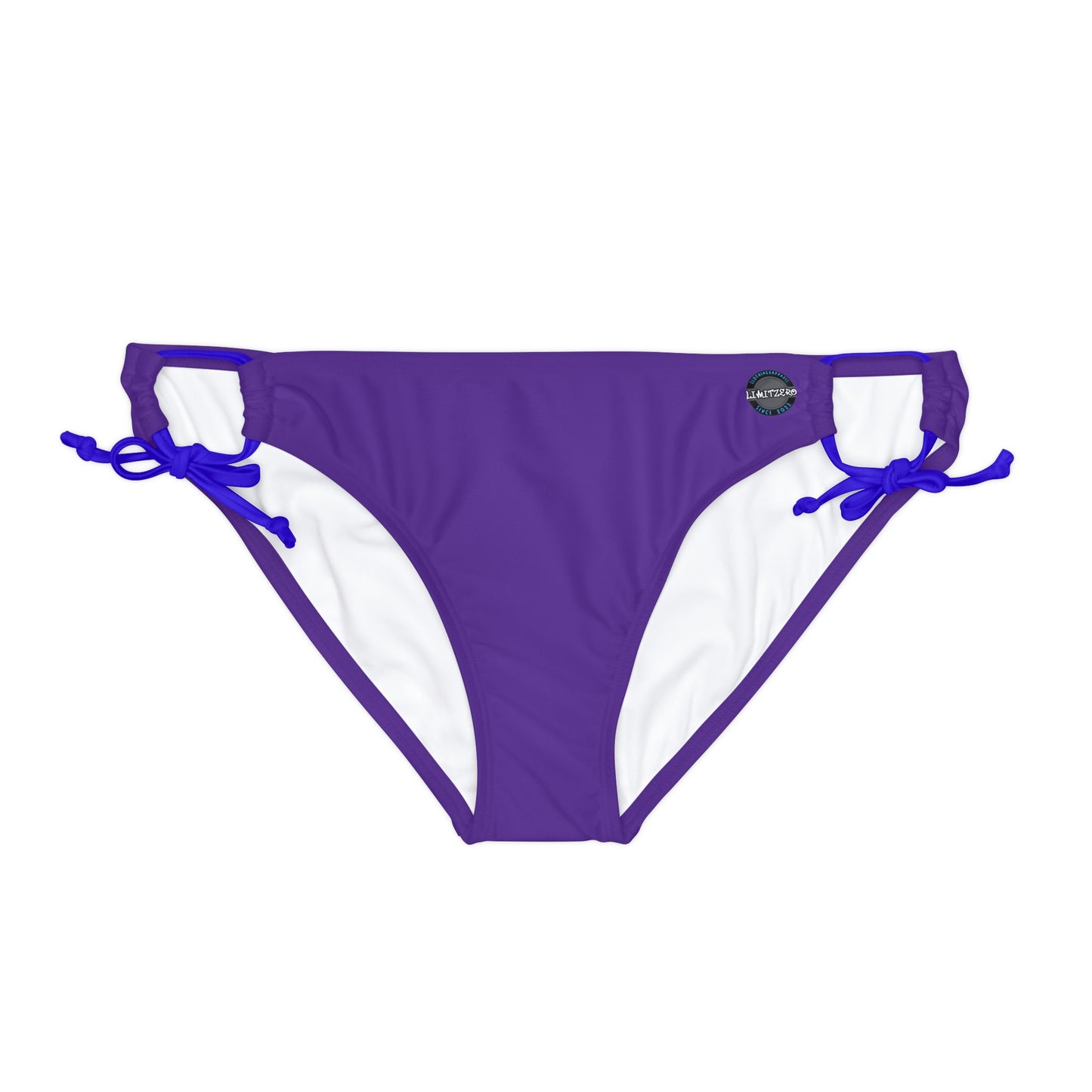 LimitZero Purple Loop Tie Side Bikini Bottom