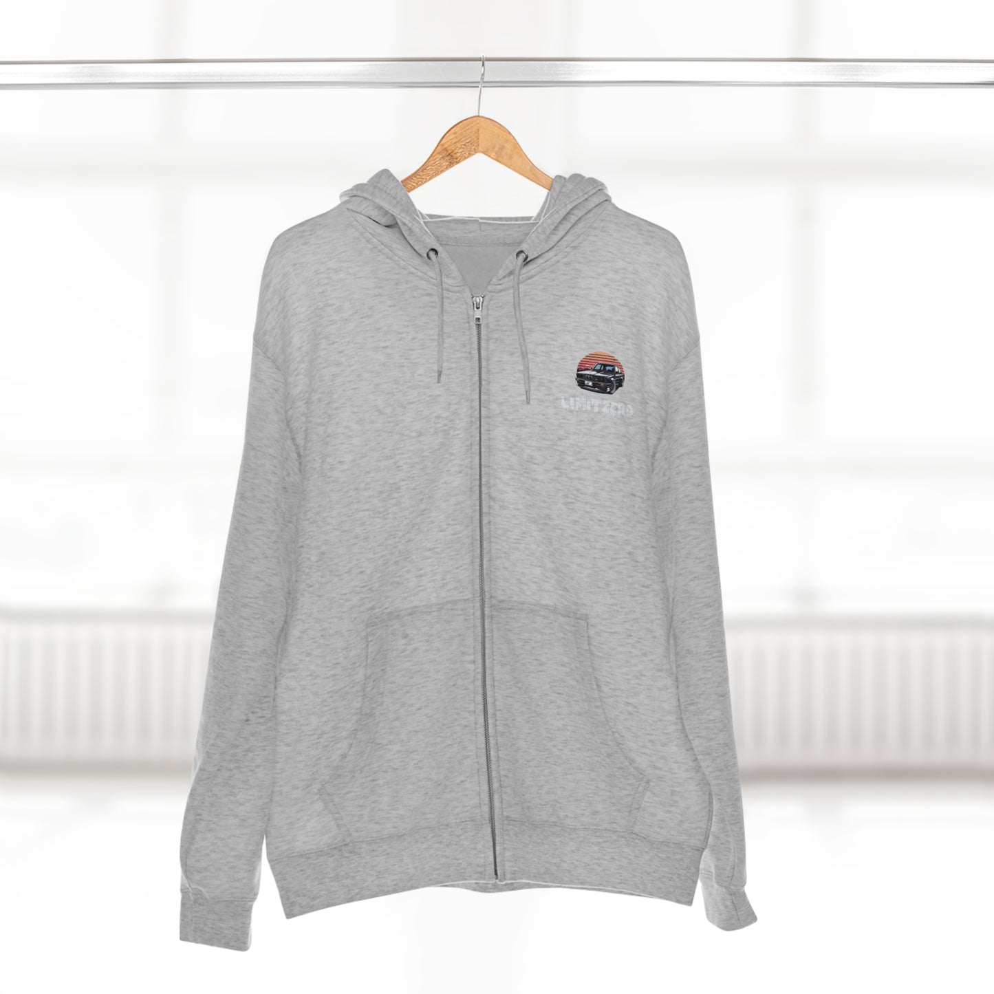 LimitZero E30 Unisex Zip Hoodie (DTG)