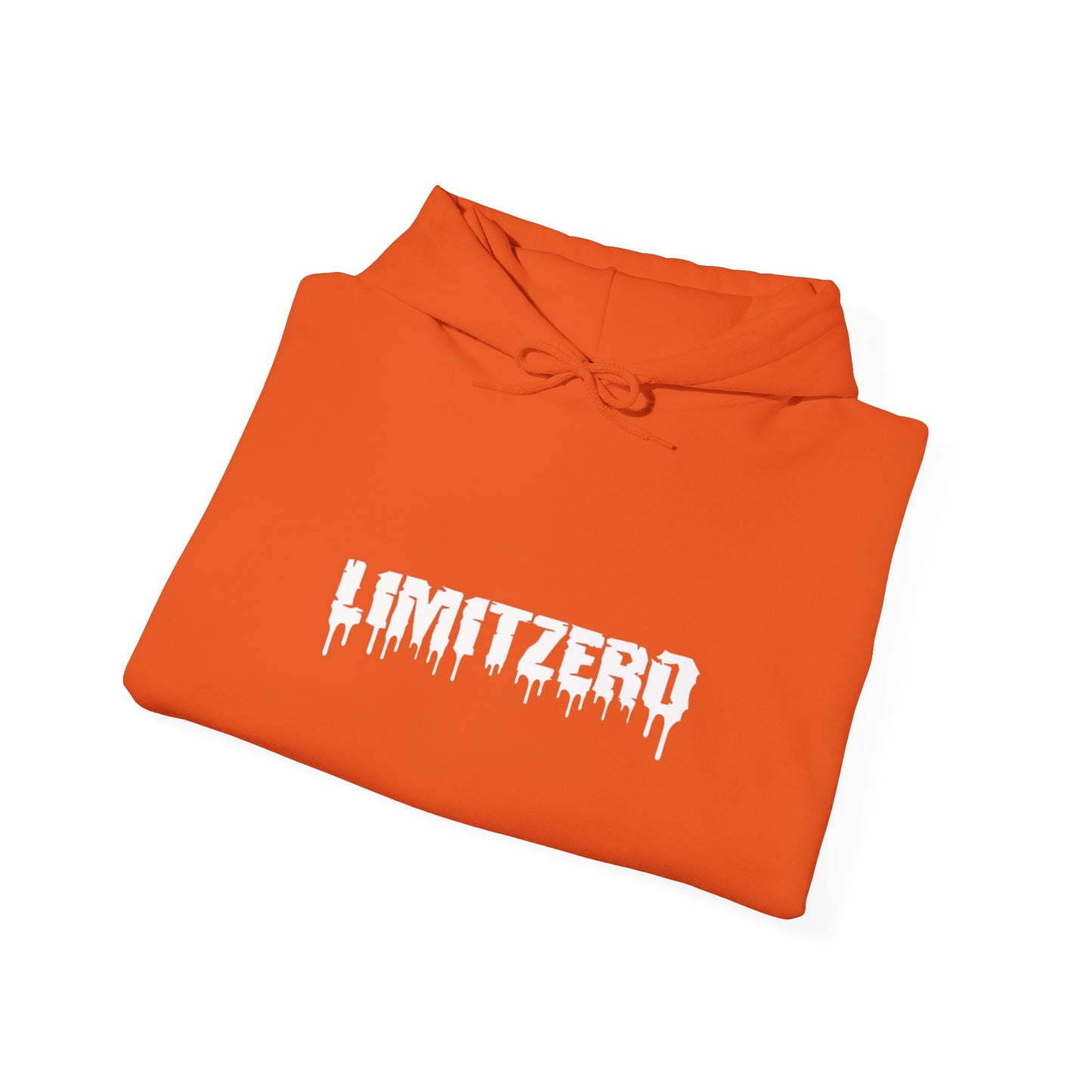 LimitZero Front Curved Drip Logo V2 Unisex Heavy Blend™ Hoodie