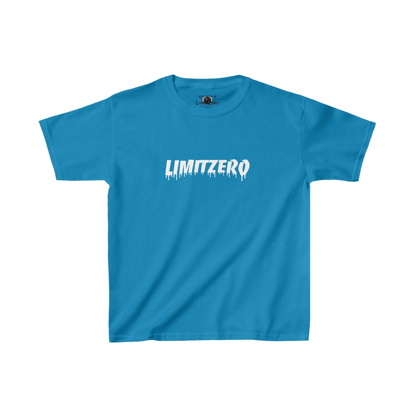 LimitZero Kids Heavy Cotton™ Curved Drip Logo Tee