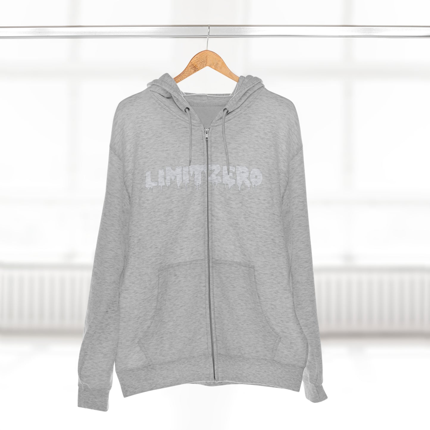 LimitZero Drip Unisex Zip Hoodie (DTG)