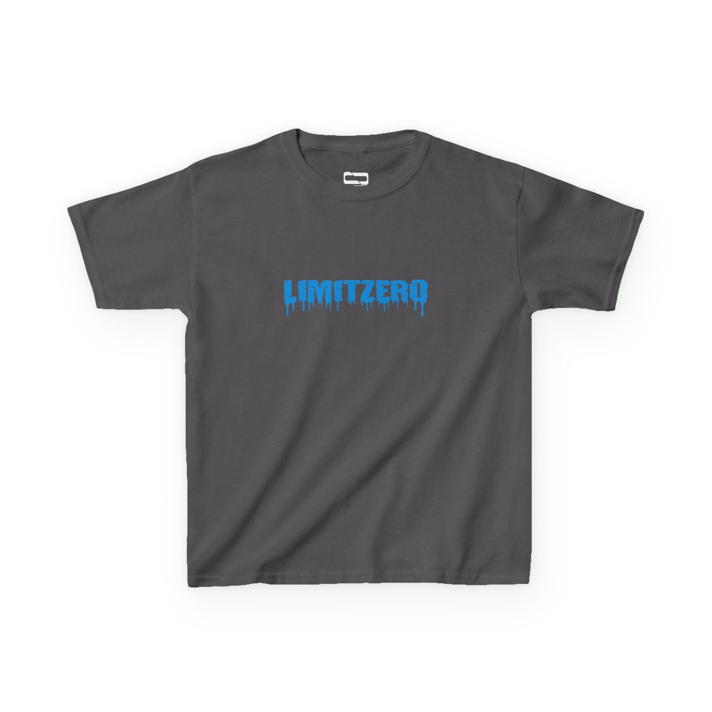 LimitZero Kids Heavy Cotton™ New Era Drip Blue Logo Tee (EU)