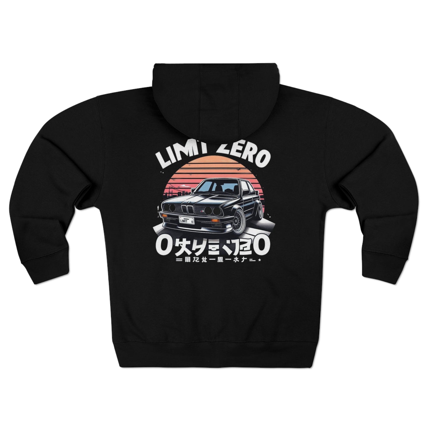 LimitZero E30 Unisex Zip Hoodie (DTG)