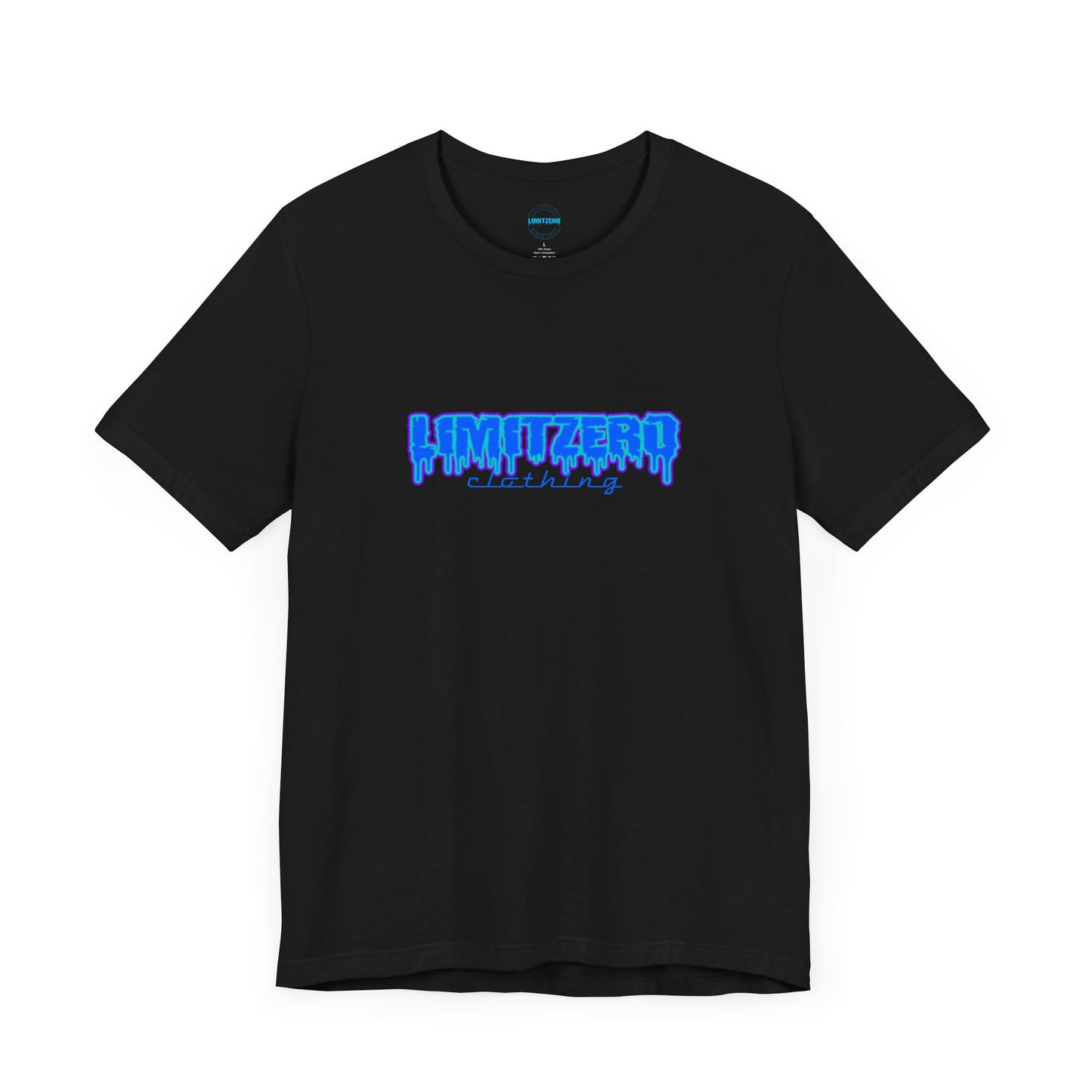 LimitZero Front New Era Curved Drip Oceanic Logo Tee