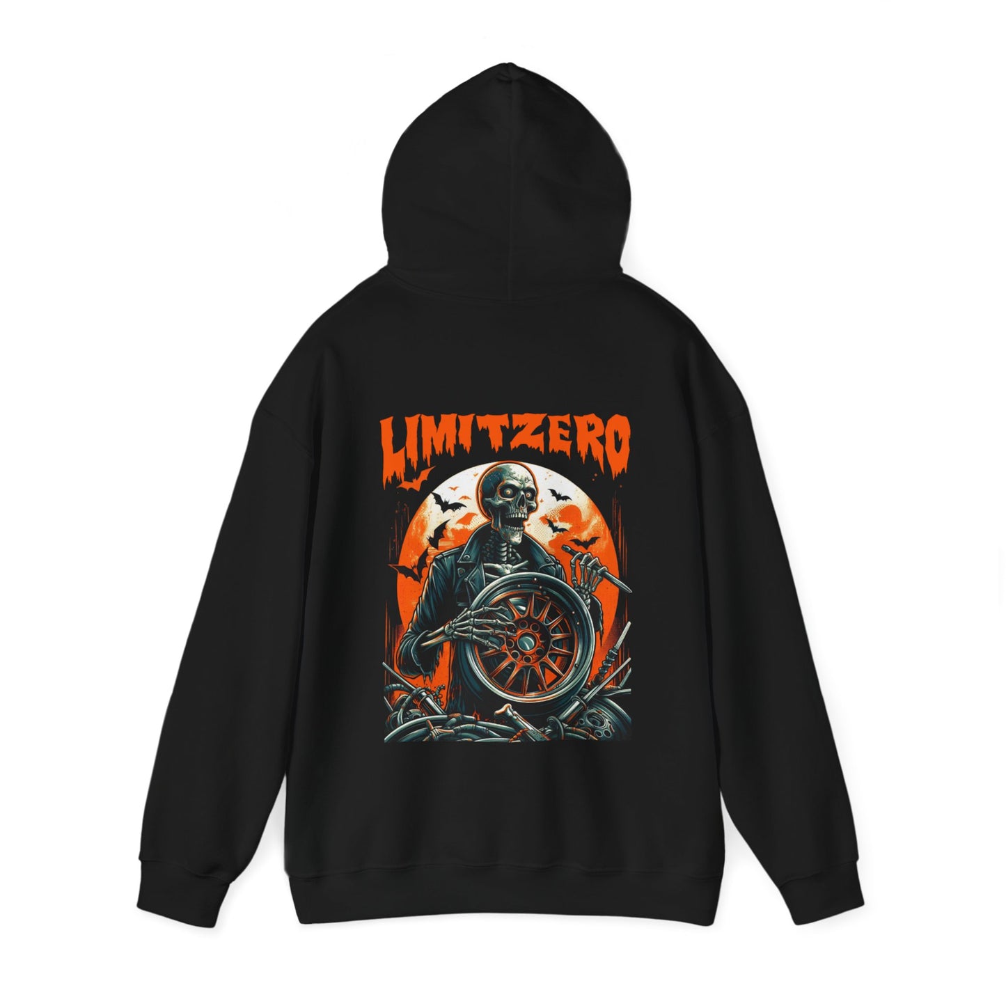 LimitZero LimitedEdition Unisex D3AD Wheels Heavy Blend™ Hoodie (US Market)