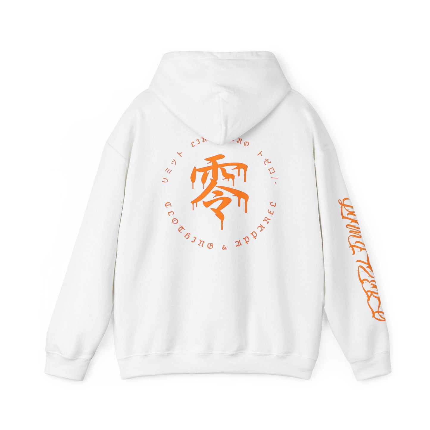 LimitZero JS-L.E Black/Orange HeavyBlend Unisex Hoodie