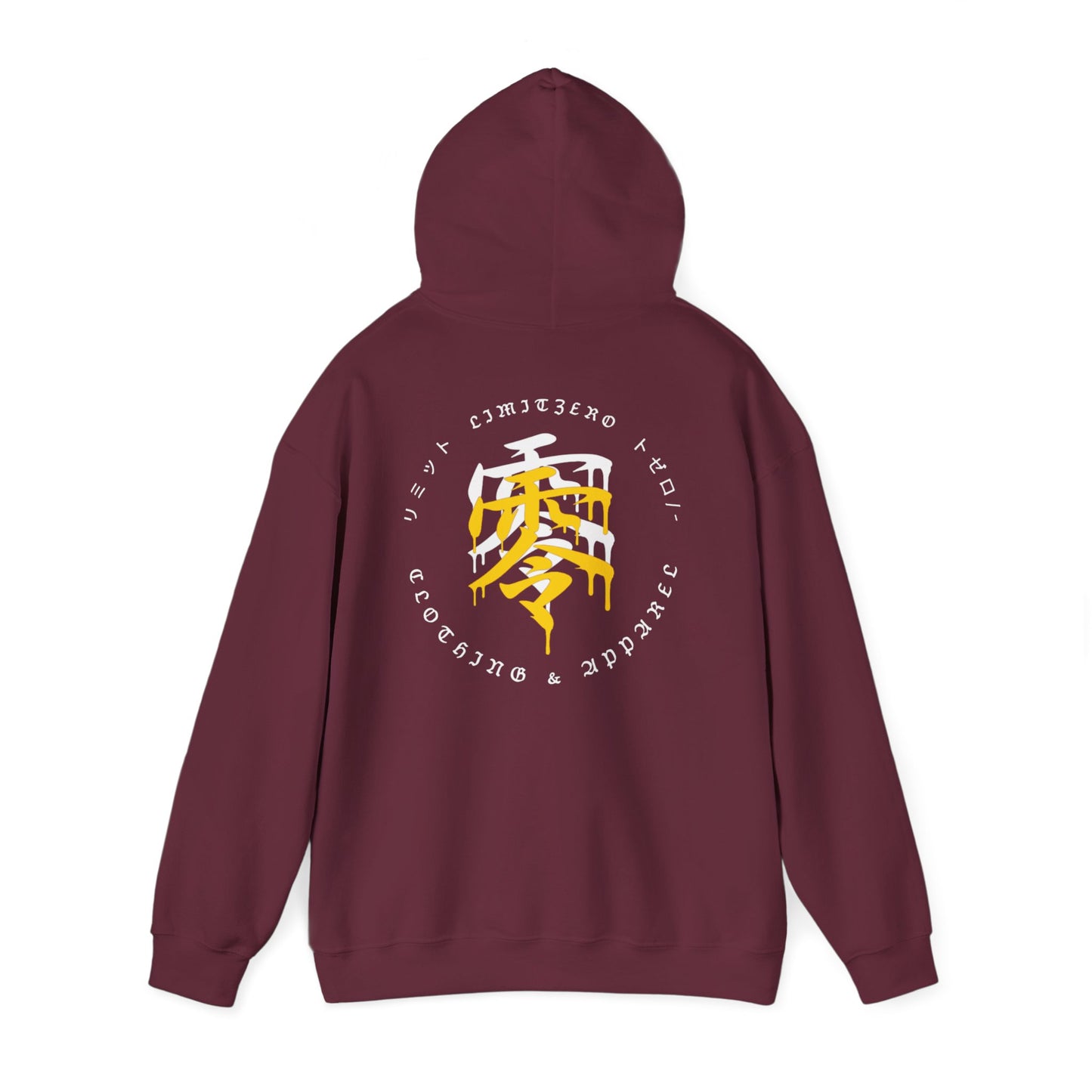 LimitZero Maroon-UltraGold-JS Heavy Blend™ Hoodie