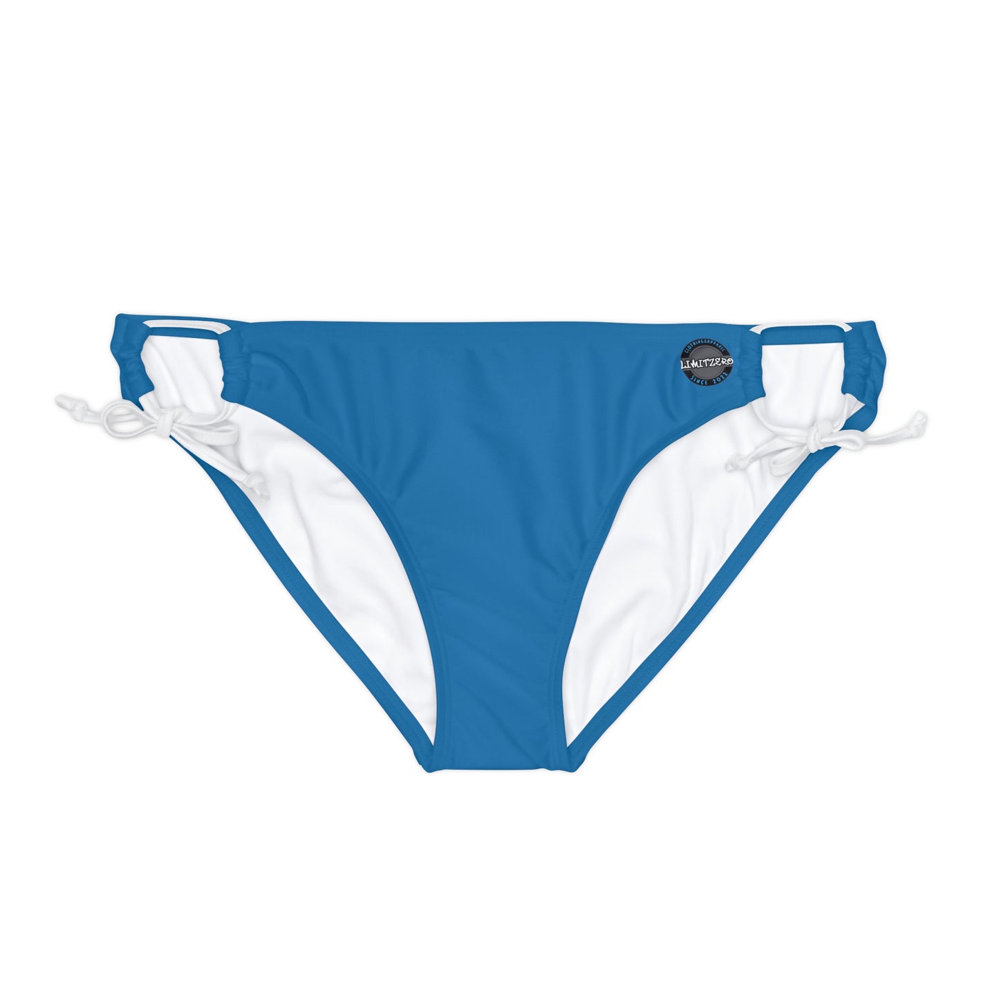 LimitZero Blue Loop Tie Side Bikini Bottom