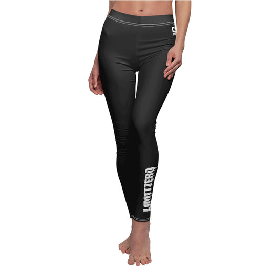 LimitZero Women's Cut & Sew Casual New Era checkered Leggings