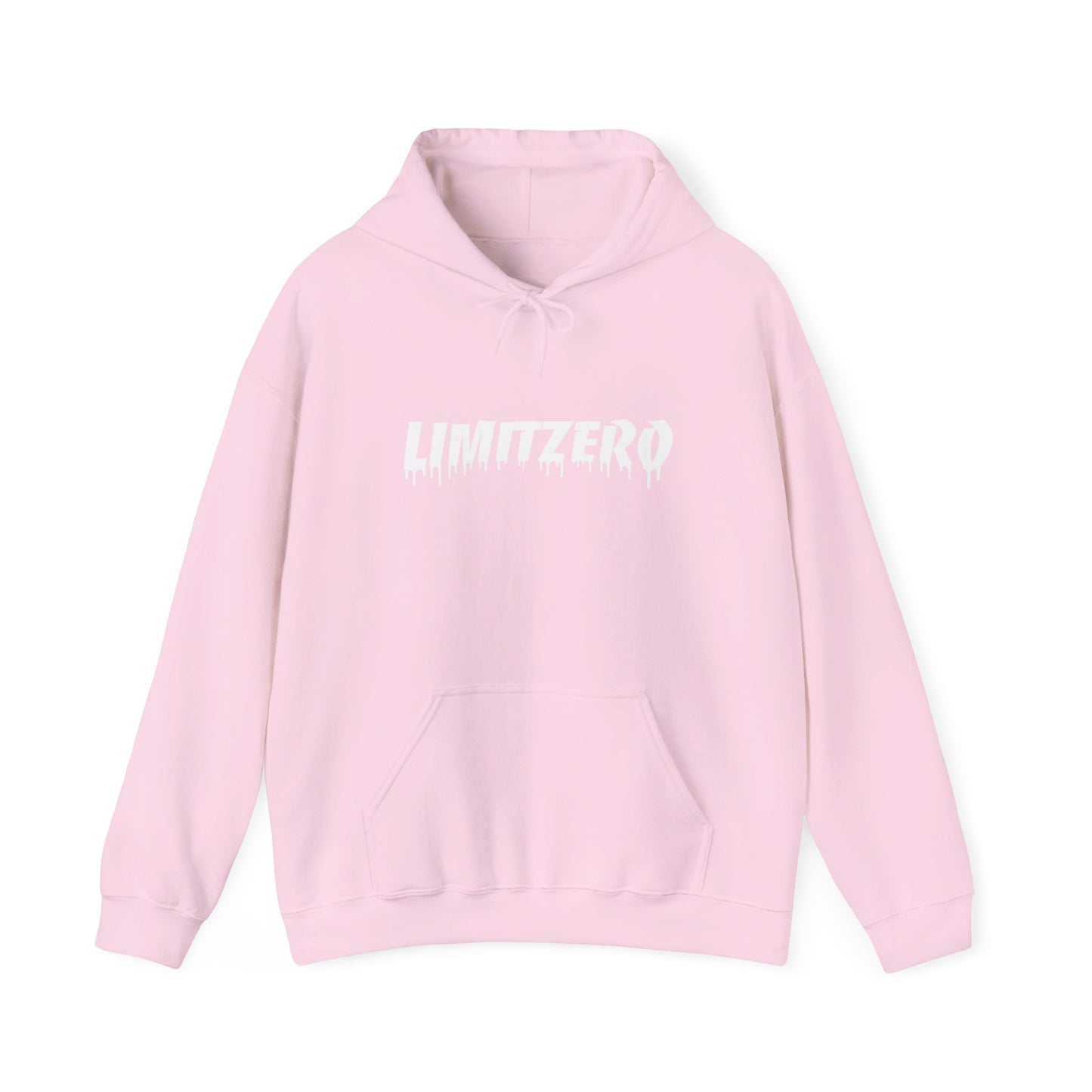 LimitZero Front Curved Drip Logo Unisex Heavy Blend™ Hoodie