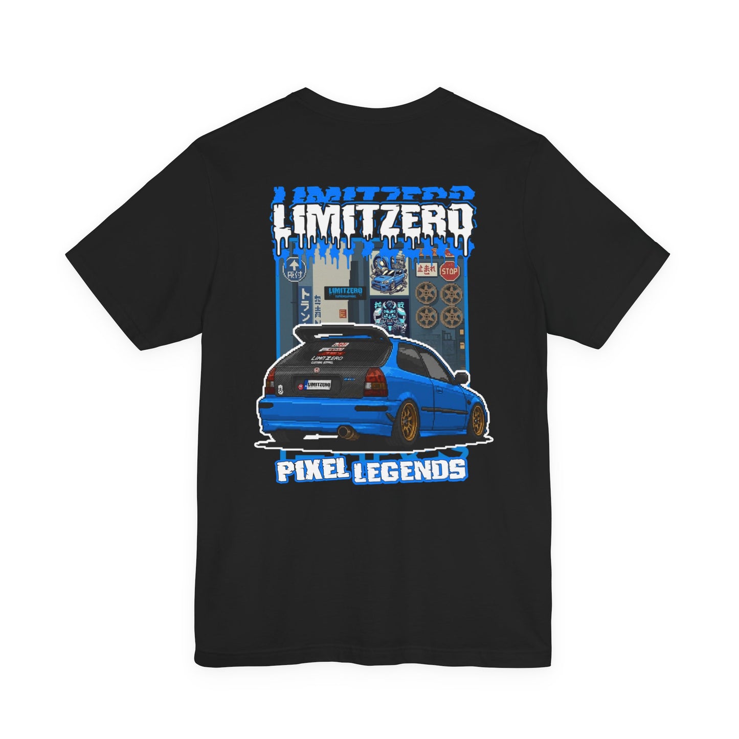 LimitZero EK4 Pixel Garage Unisex T