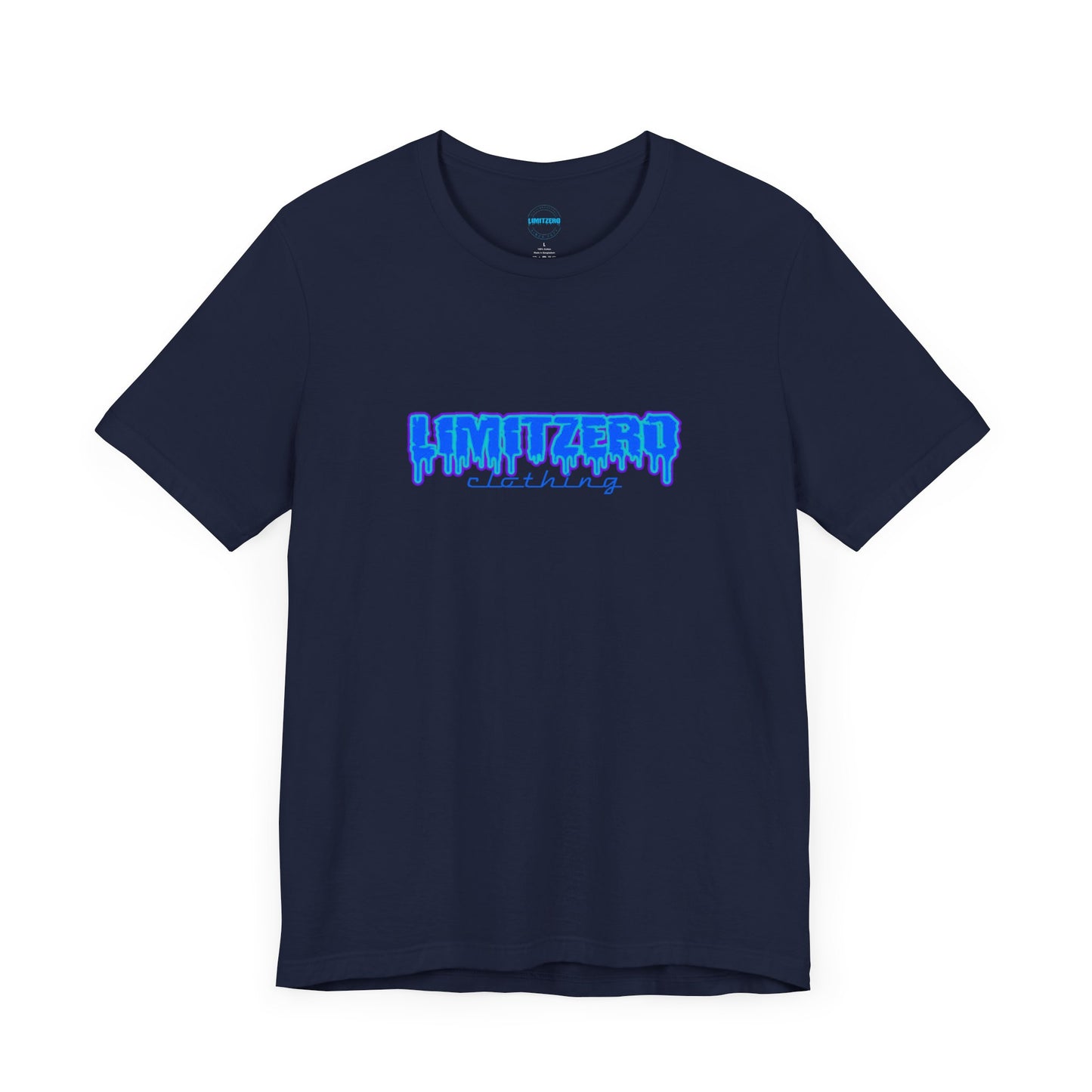 LimitZero Front New Era Curved Drip Oceanic Logo Tee