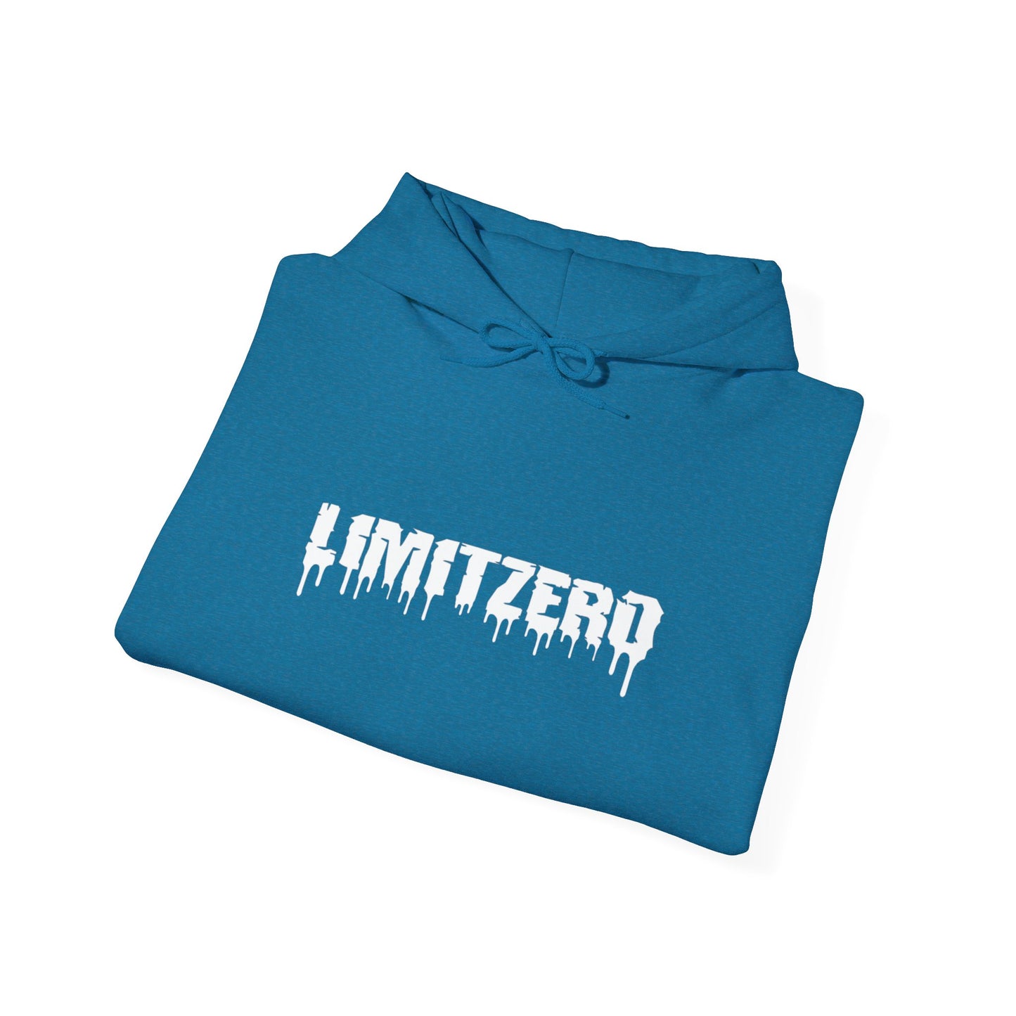 LimitZero Front New Era Drip Logo Unisex Heavy Blend™ Hoodie (US MARKET)