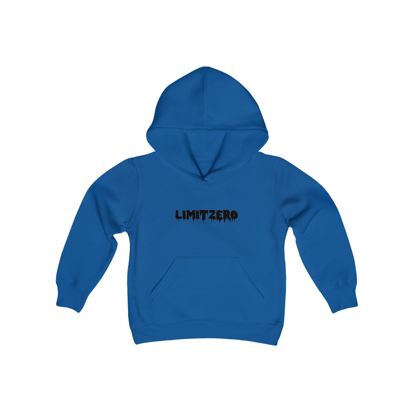 LimitZero Kids Heavy Blend Drip Logo Hoodie