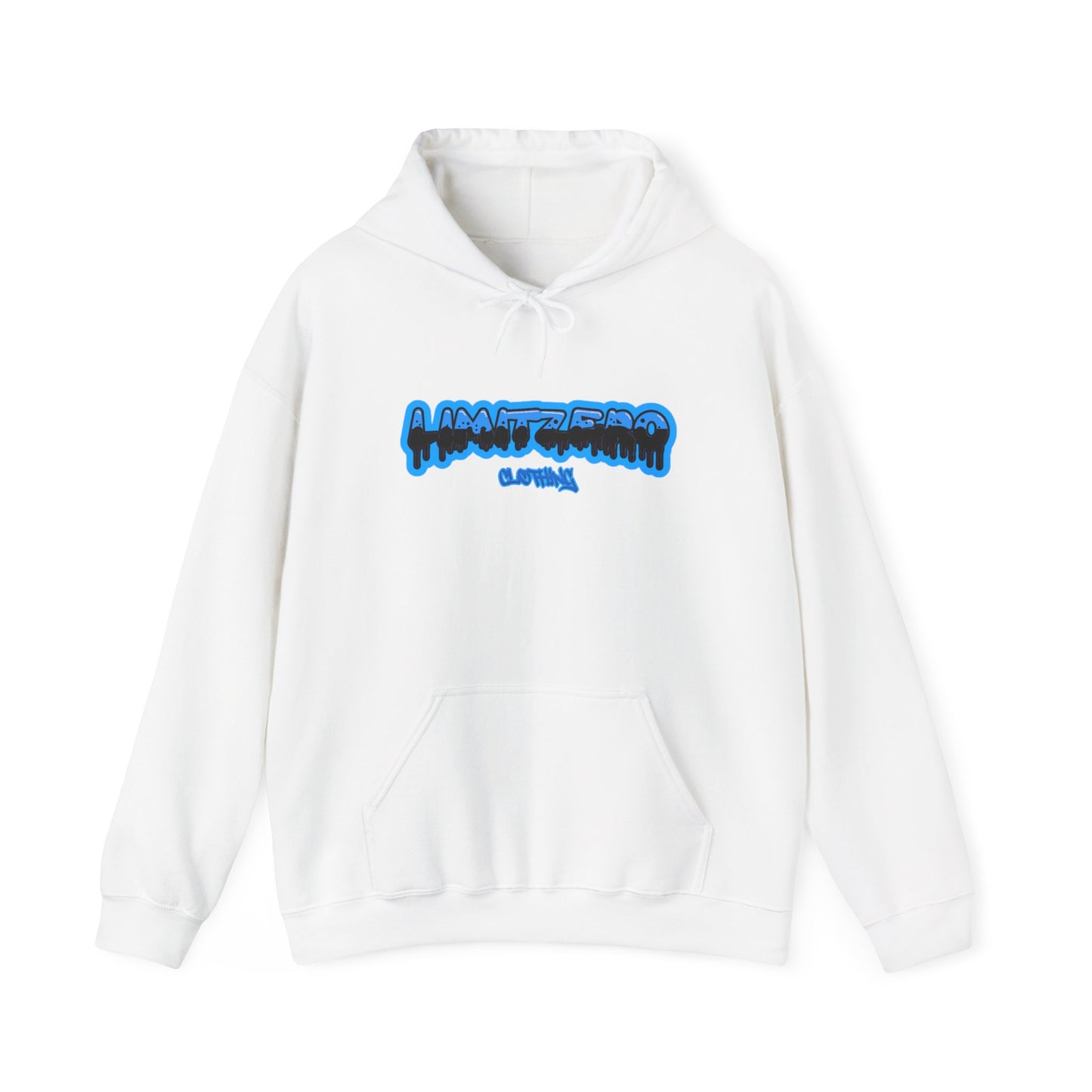 LimitZero Unisex Blue Lab-Drip Heavy Blend™ Hoodie