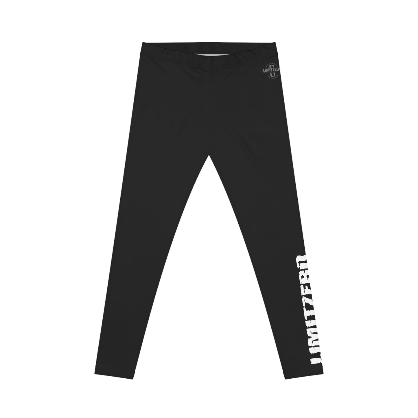 LimitZero Women's Black w White New Era Leggings – Yoga Pants