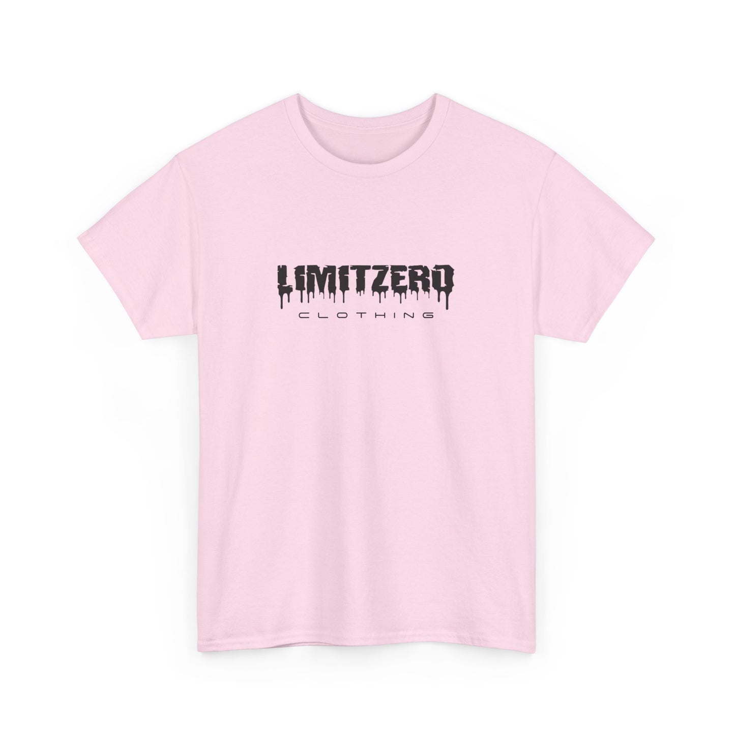 LimitZero New Era Drip Black Logo Heavy Cotton Unisex Tee