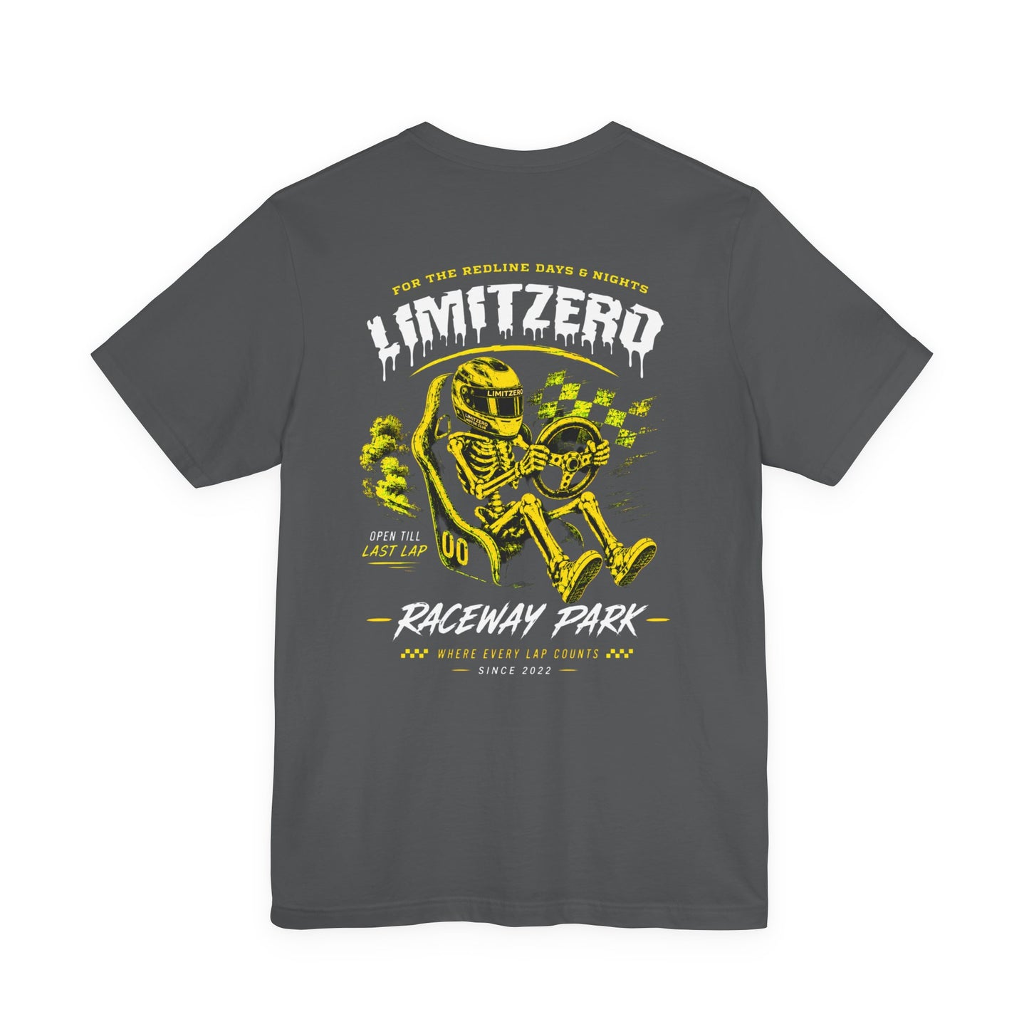 LimitZero Raceway Souvenir GldnGrn Unisex T