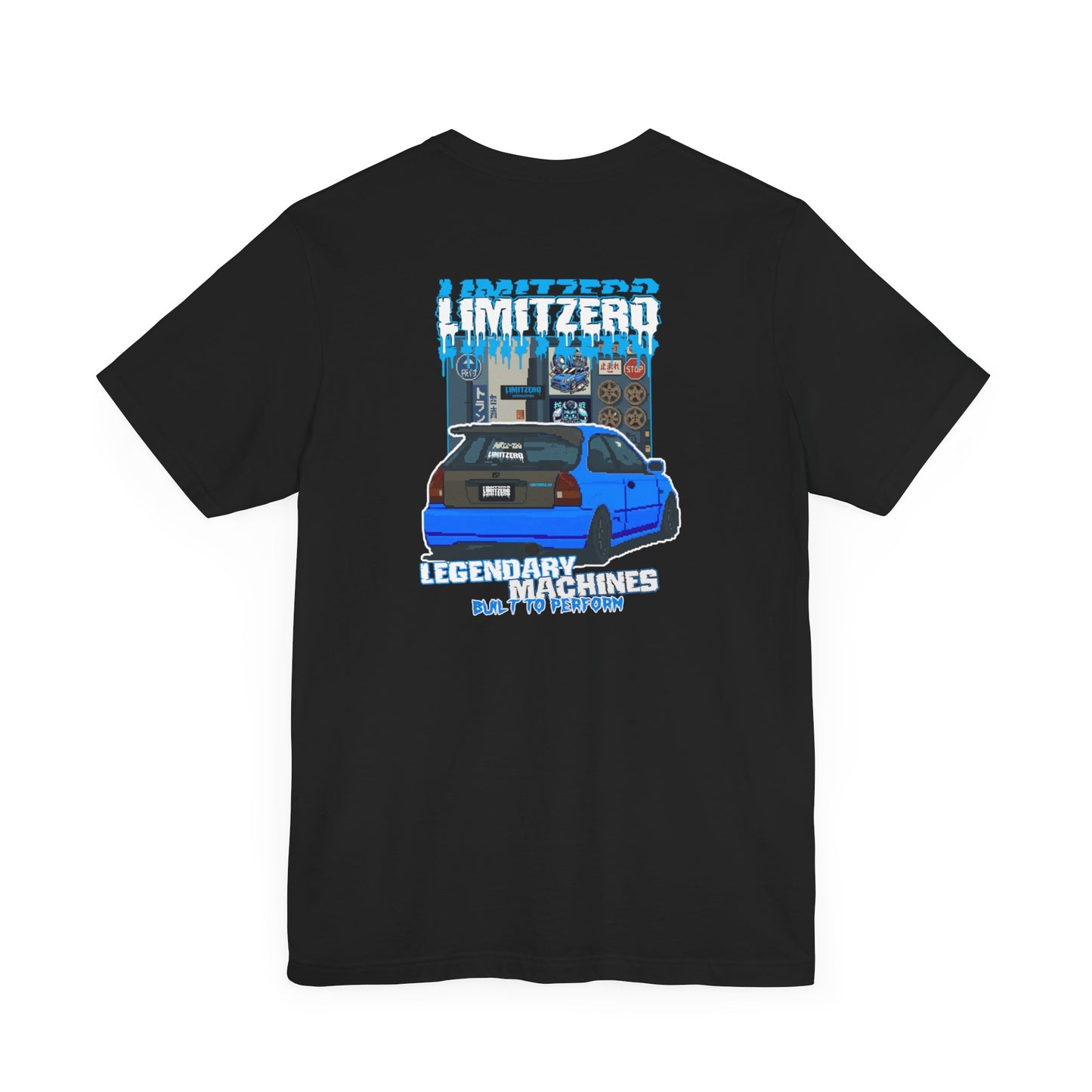 LimitZero Pixel-Scar-Racer Unisex T