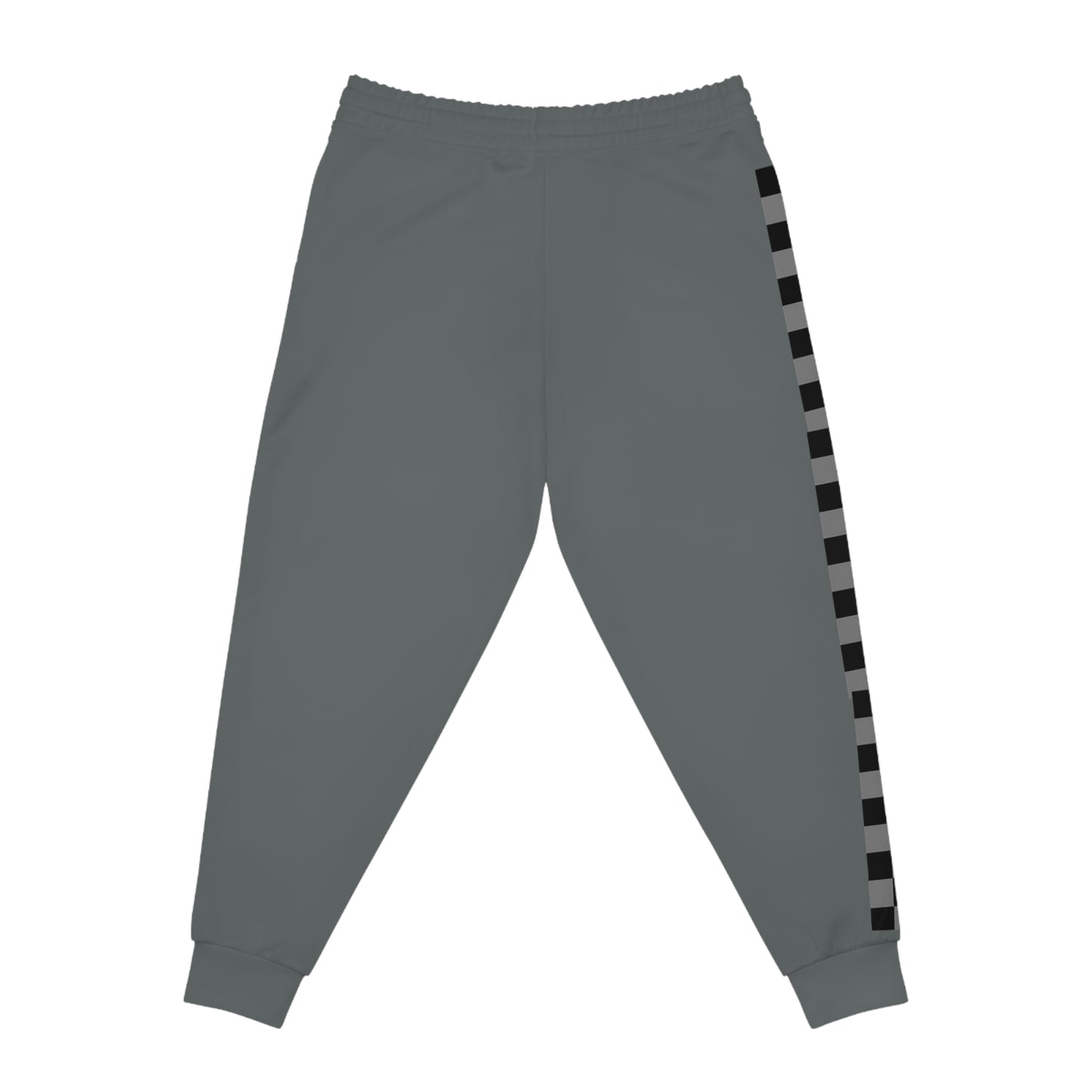 LimitZero Dark Grey Unisex Checkered Sweatpants