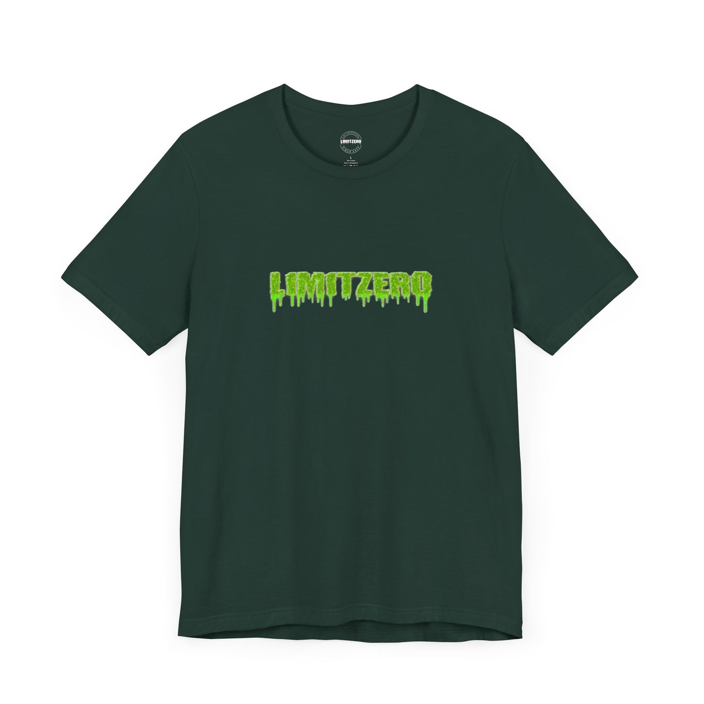 LimitZero Front New Era Toxic Curved Drip Logo Tee