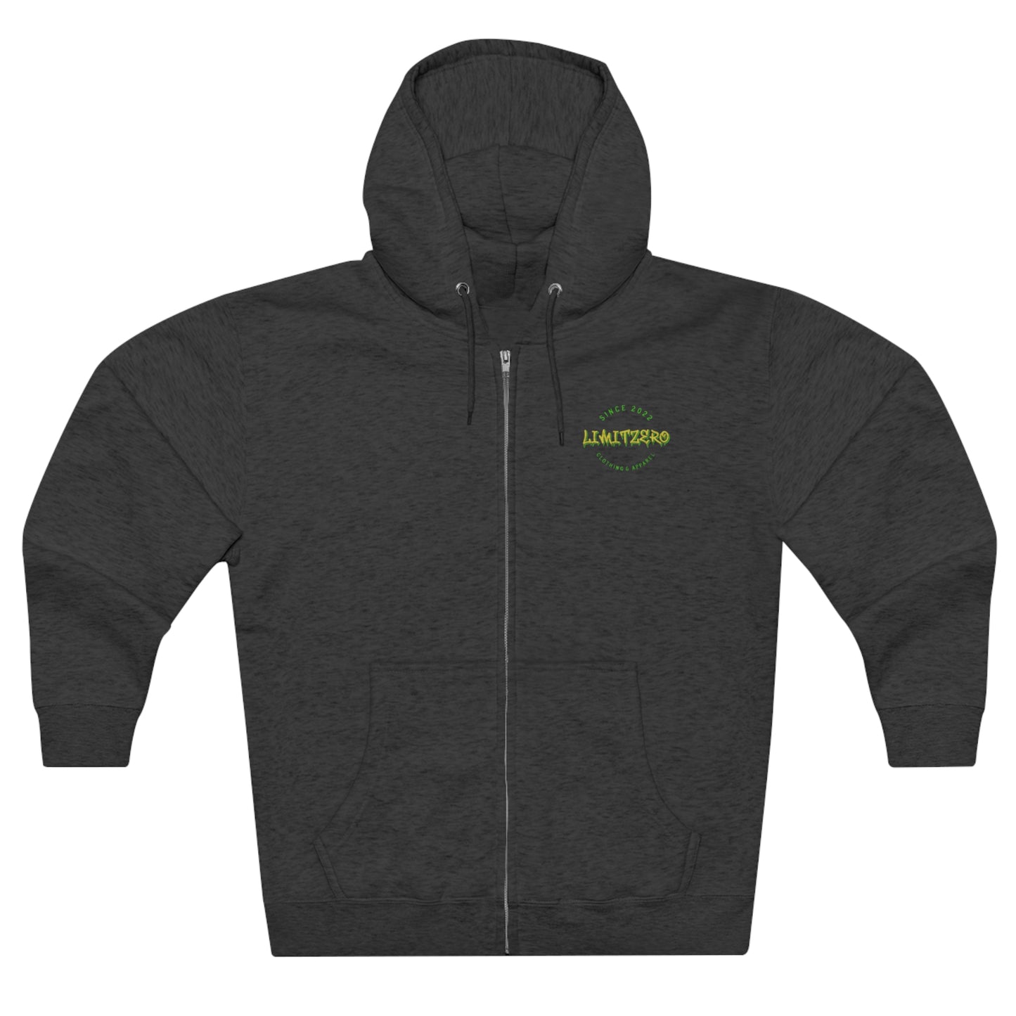 LimitZero Cr33p Logo Unisex Zip Hoodie (DTG)