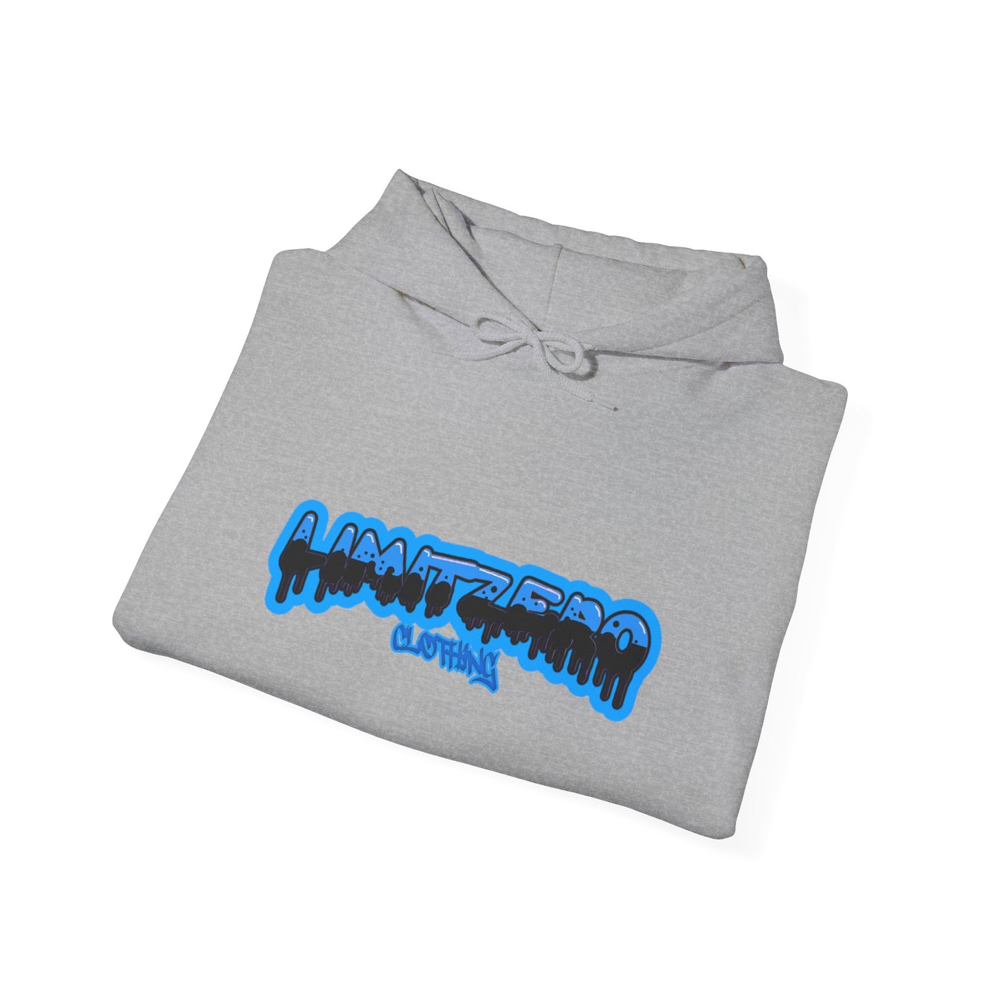 LimitZero Unisex Blue Lab-Drip Heavy Blend™ Hoodie (US Market)