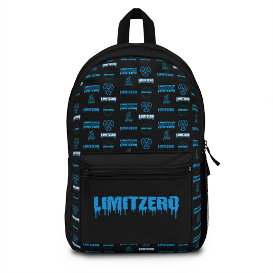 LimitZero Blue Logo Mashup Backpack