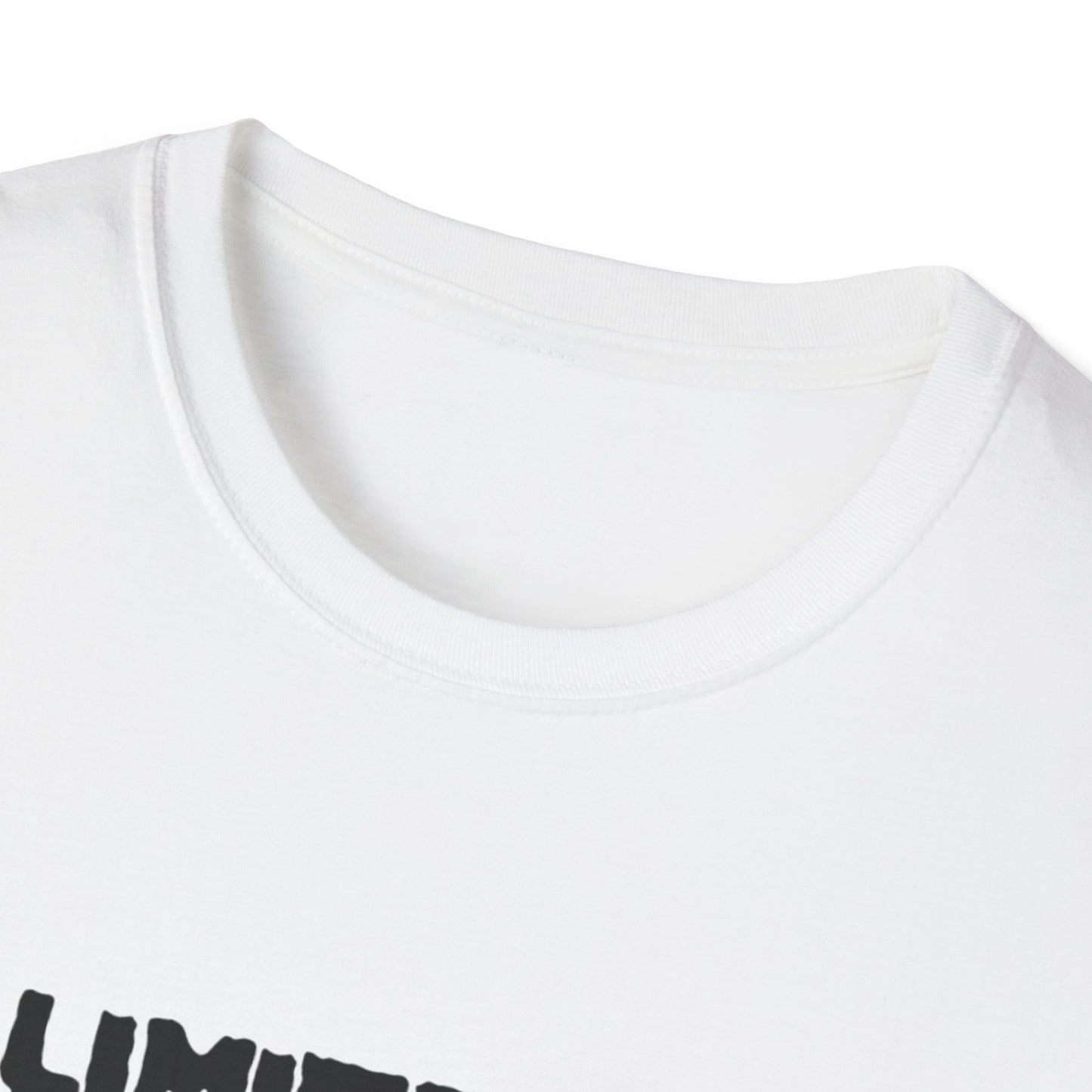 LimitZero Front Black Drip Logo Tee