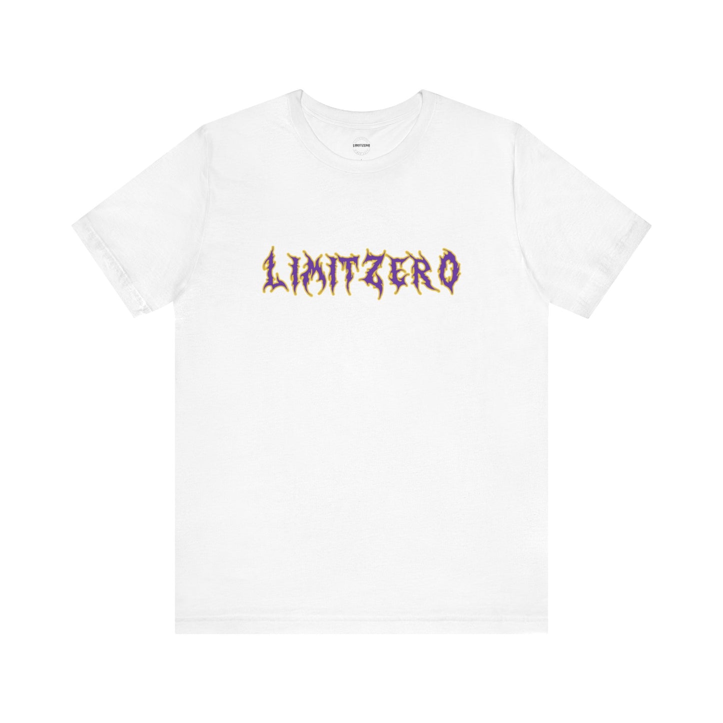 LimitZero Front Purple&Gold Logo Tee