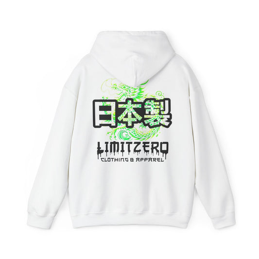 LimitZero JapFever Unisex Heavy Blend™ White Hoodie