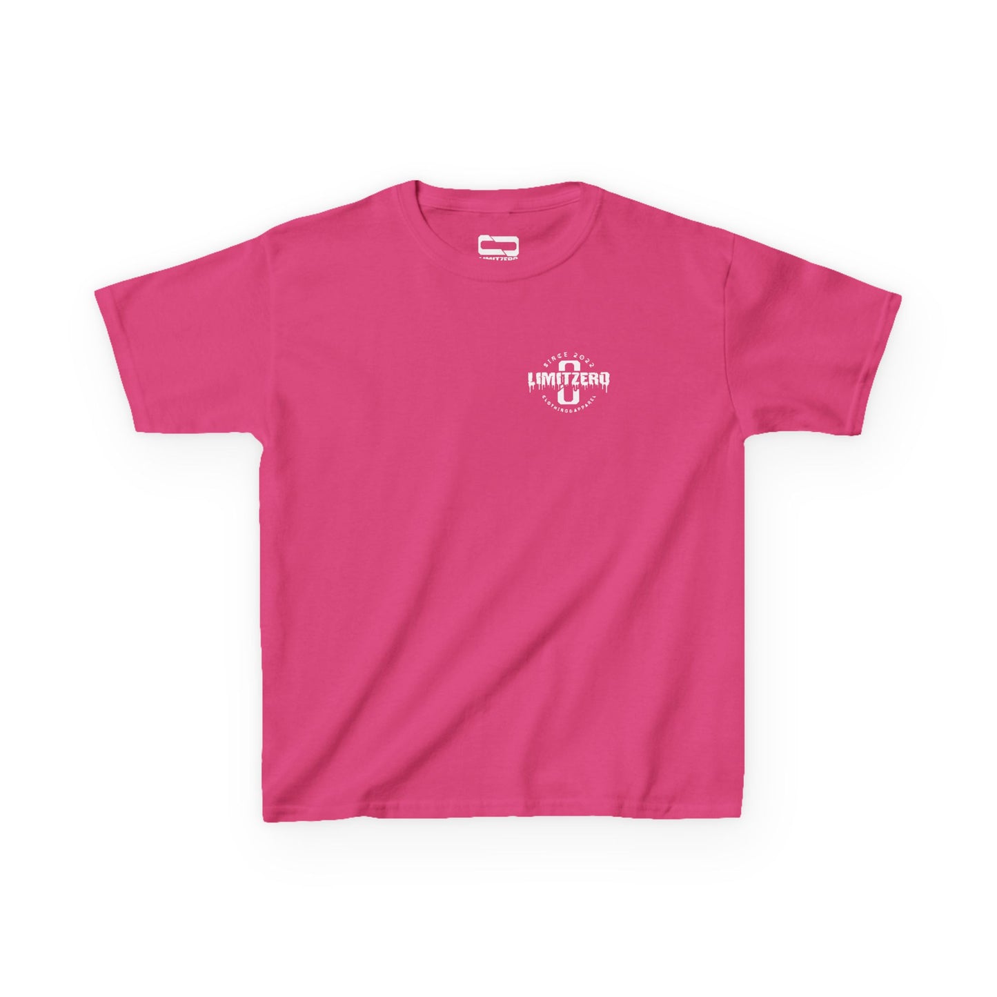 LimitZero Kids Heavy Cotton™ Pink/White-JS Tee (EU)