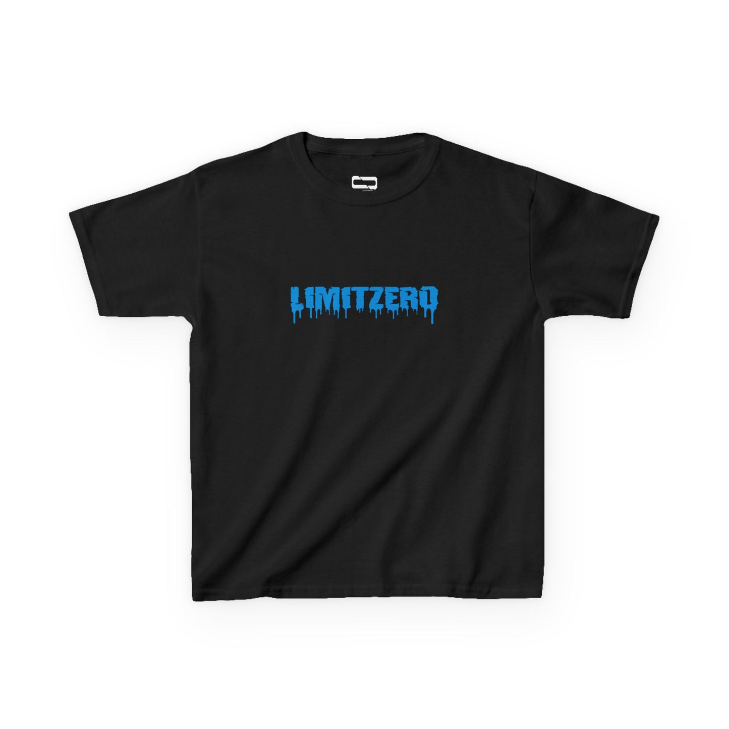 LimitZero Kids Heavy Cotton™ New Era Drip Blue Logo Tee (EU)