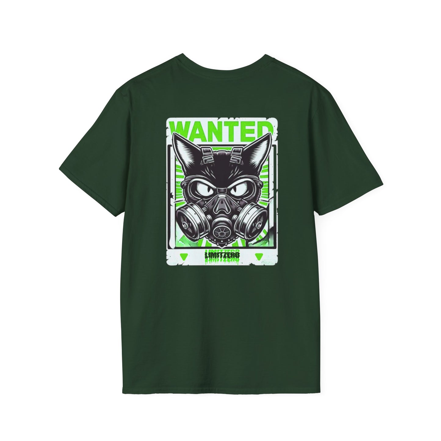 LimitZero Want3d Gr33n F3lin3 Unisex T