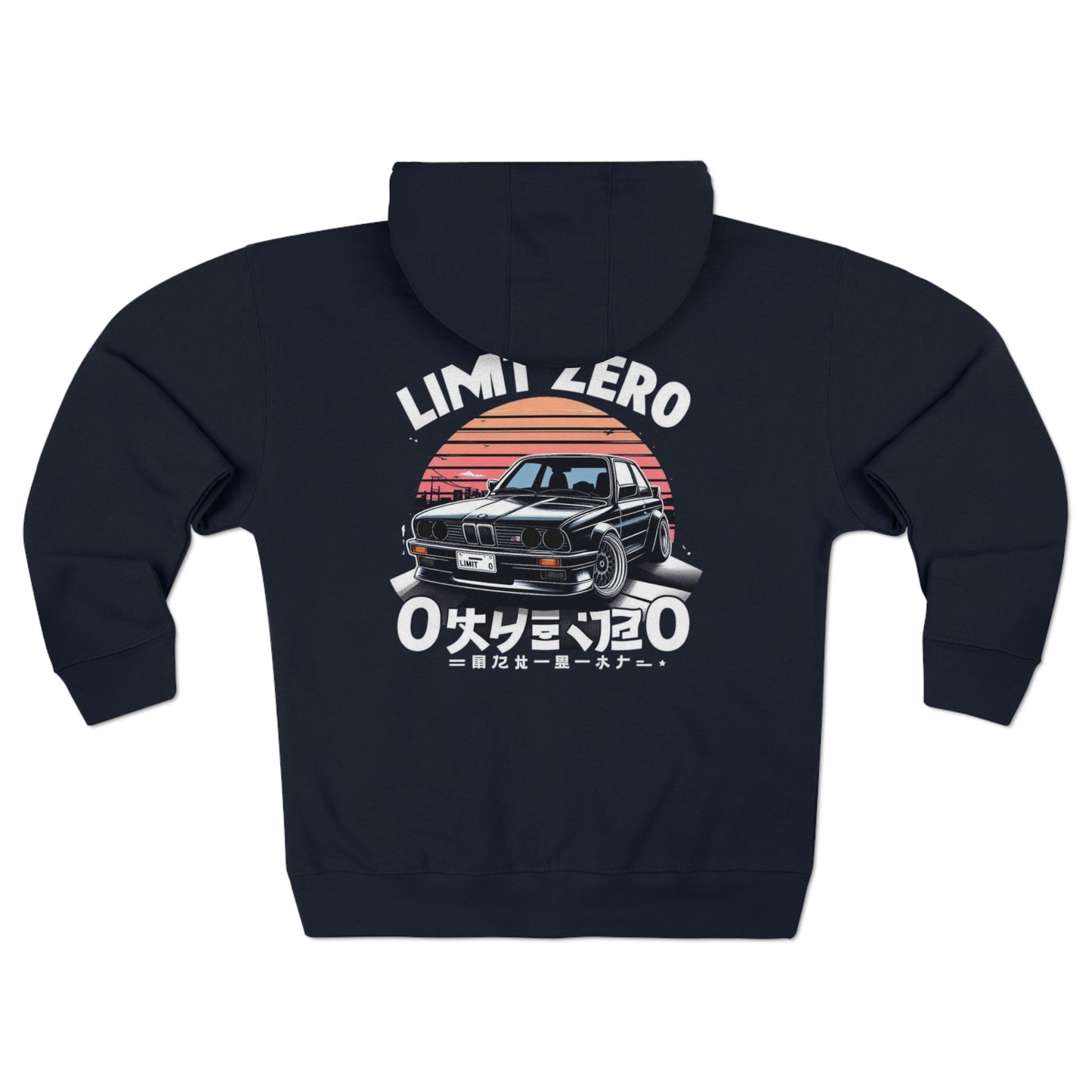 LimitZero E30 Unisex Zip Hoodie (DTG)