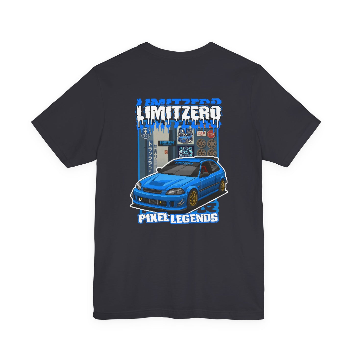 LimitZero EK4 Pixel Driveway Unisex T (US MARKET)