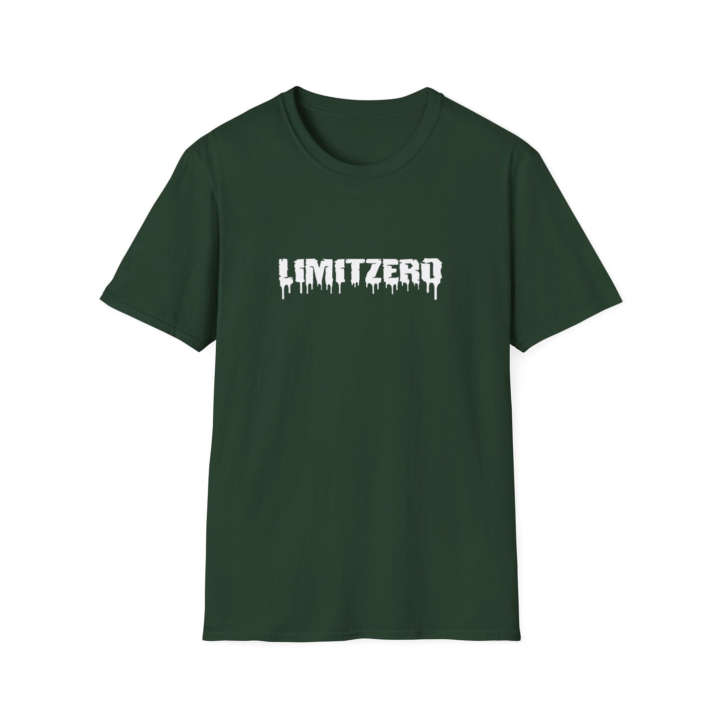 LimitZero Green Front New Era Curved Drip Logo Tee