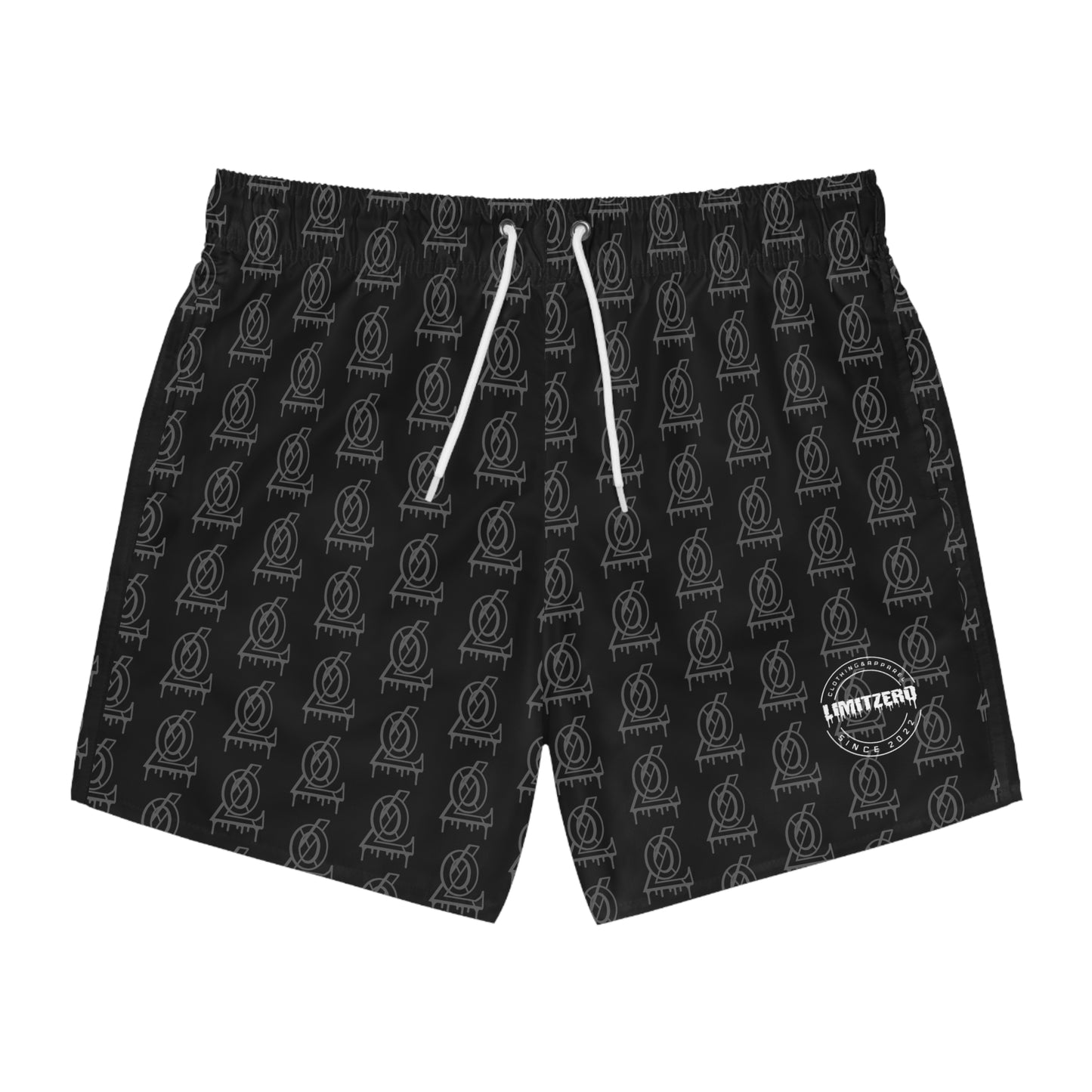 LimitZero Grey L-0 Surf Shorts