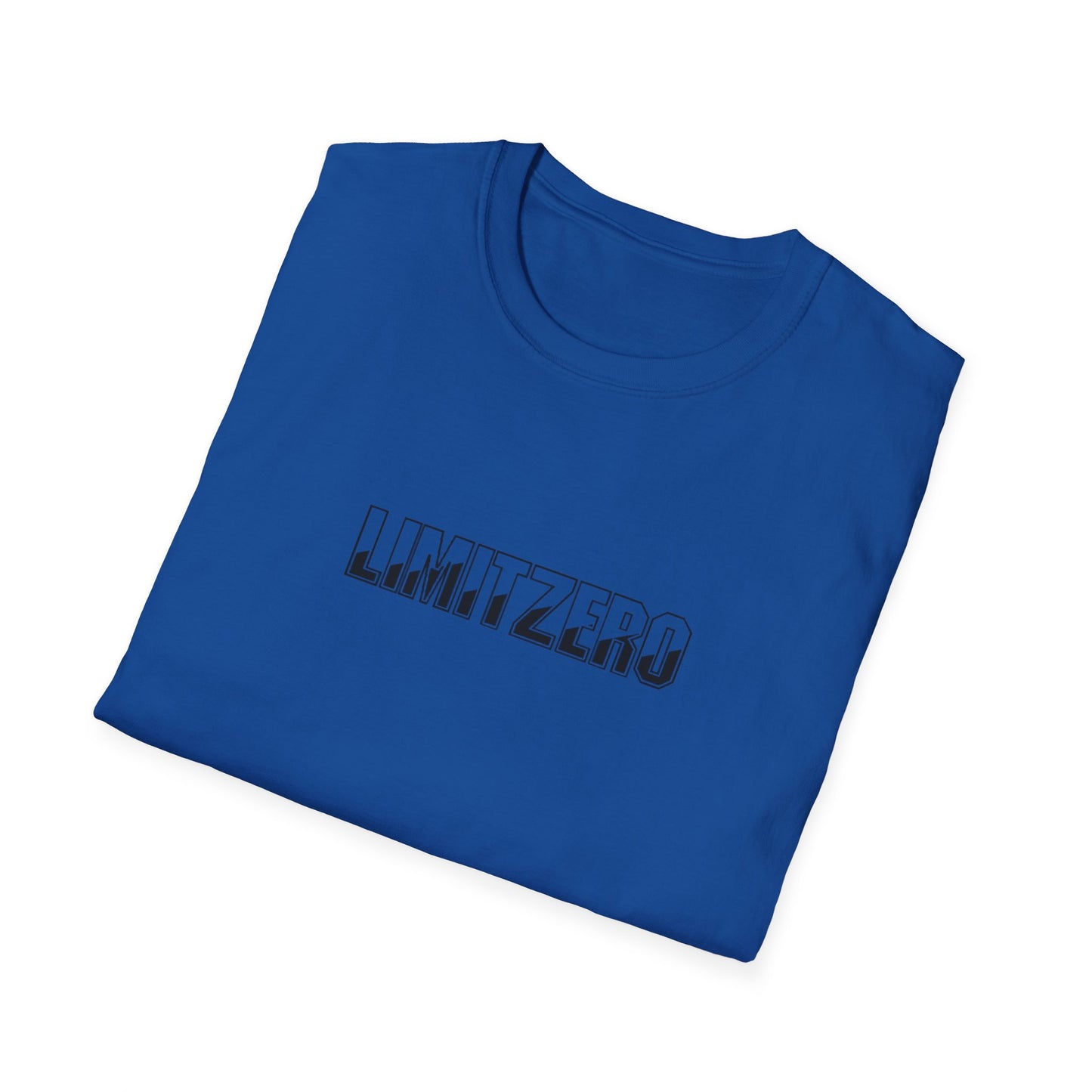 LimitZero Front Black Half Logo Tee