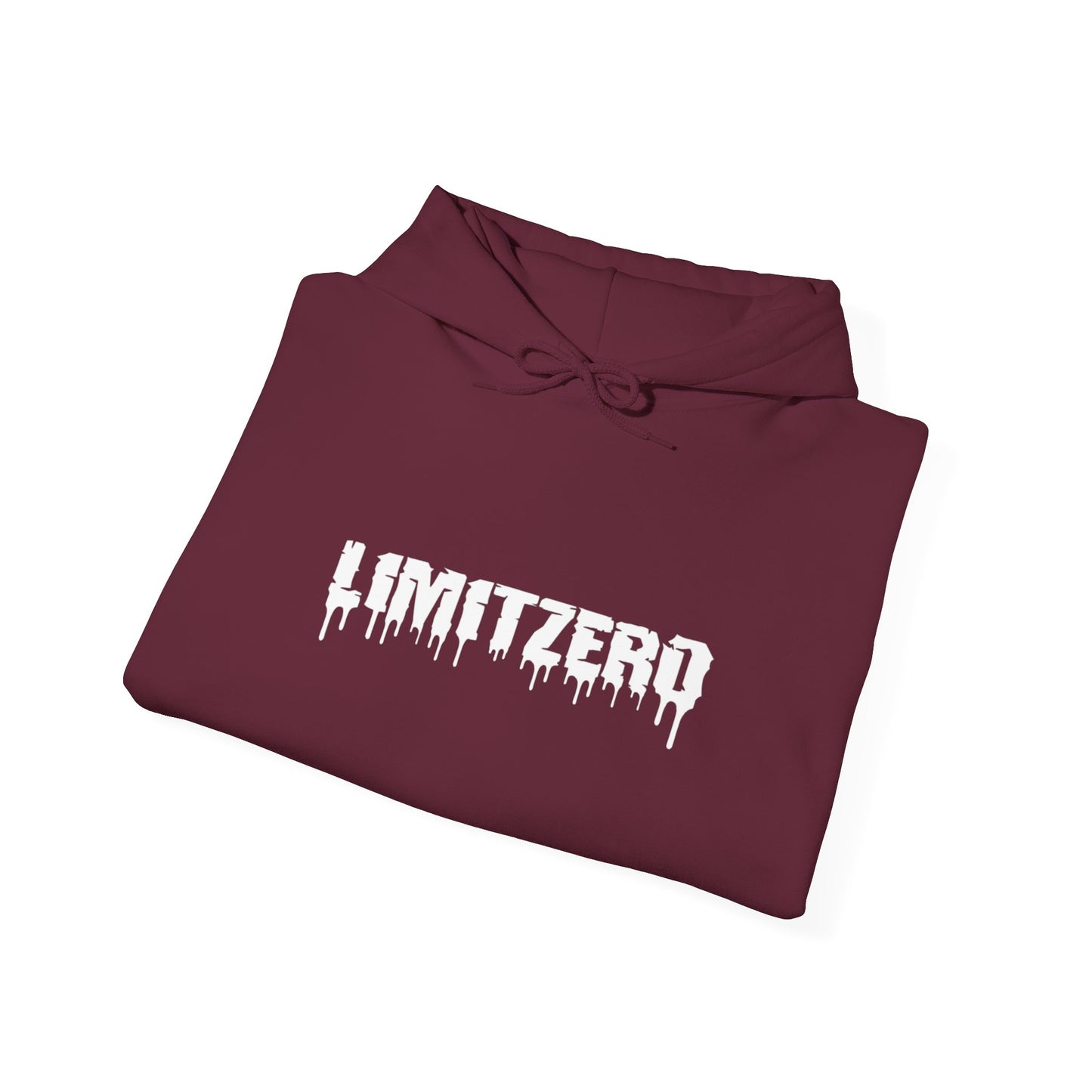 LimitZero Front New Era Drip Logo Unisex Heavy Blend™ Hoodie (US MARKET)