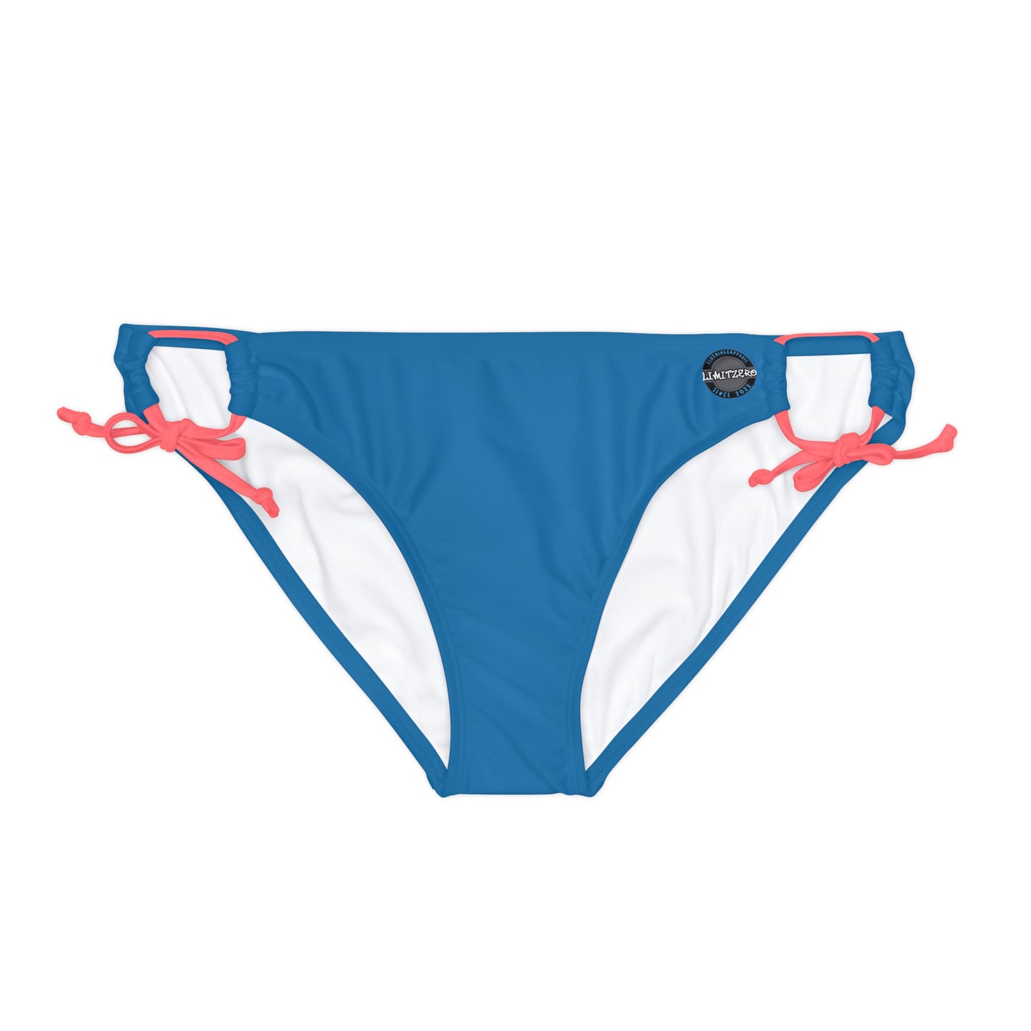 LimitZero Blue Loop Tie Side Bikini Bottom