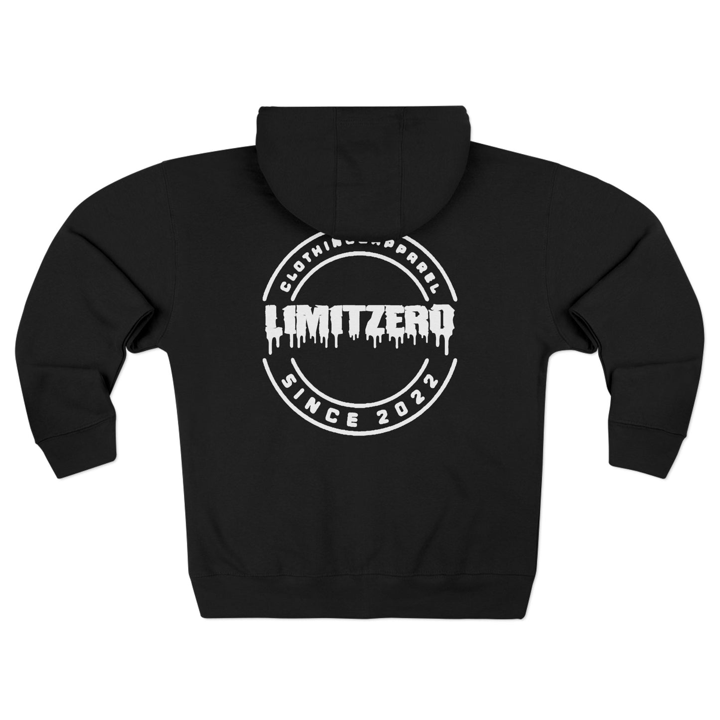 LimitZero New Era Drip Logo Unisex Zip Hoodie (DTG)